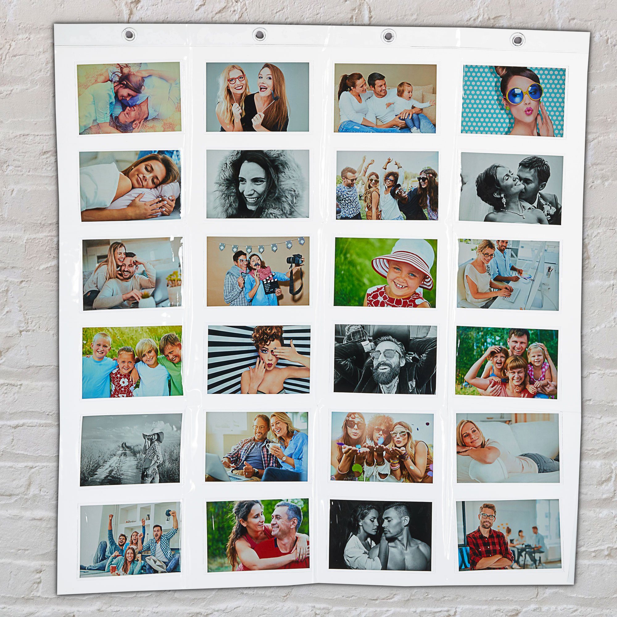 CEPEWA Bilderrahmen Fotovorhang Querformat Fotohalter Bildervorhang günstig online kaufen