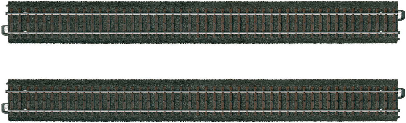 Märklin Gleise-Set Märklin Start up - C-Gleis gerade - 20360, H0 (Set, 2-tlg), Made in Europe