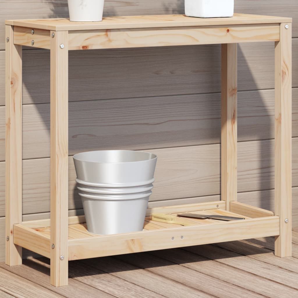 vidaXL Pflanztisch, mit Ablage 82,5x35x75 cm günstig online kaufen