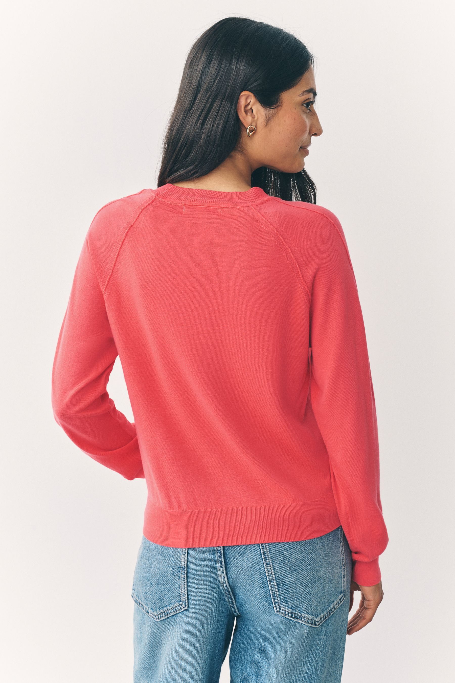 Next Rundhalspullover Weicher Strickpullover mit Rundhalsausschnitt (1-tlg) günstig online kaufen