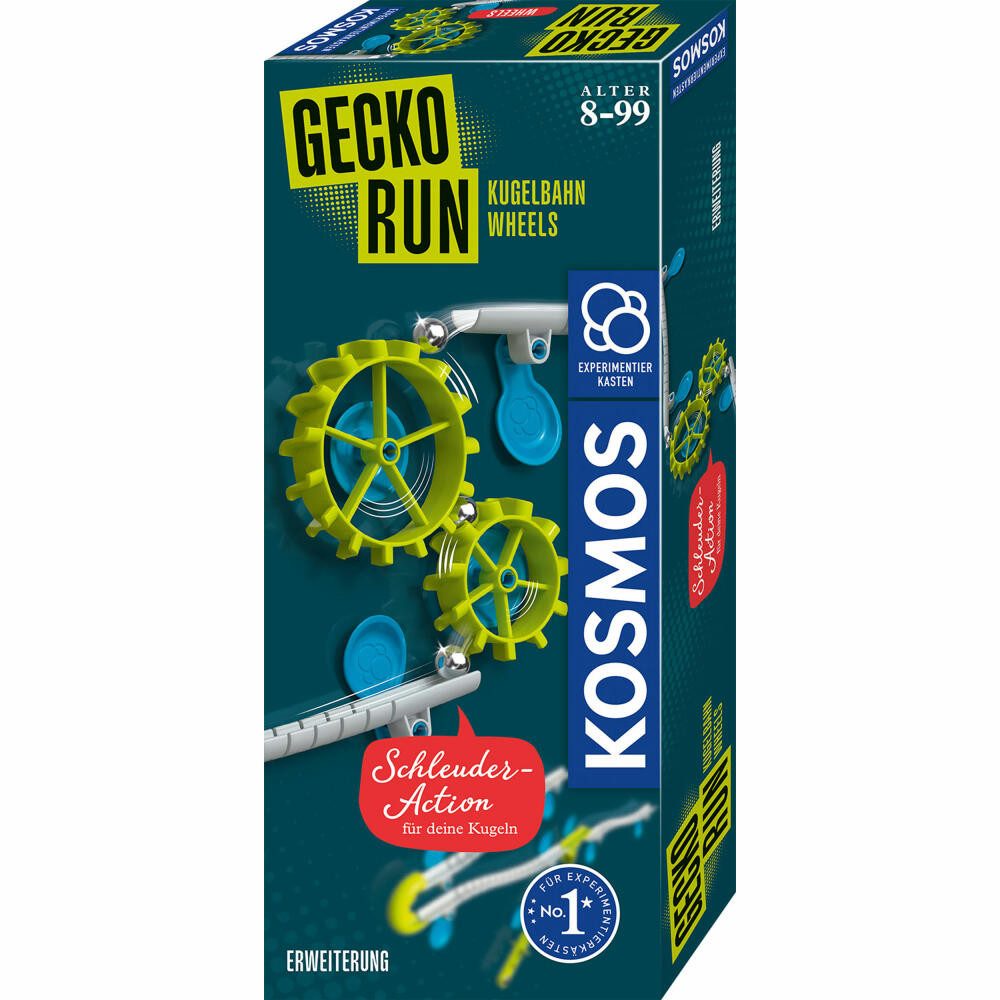 Kosmos Kugelbahn-Bausatz Gecko Run Wheels-Erweiterung