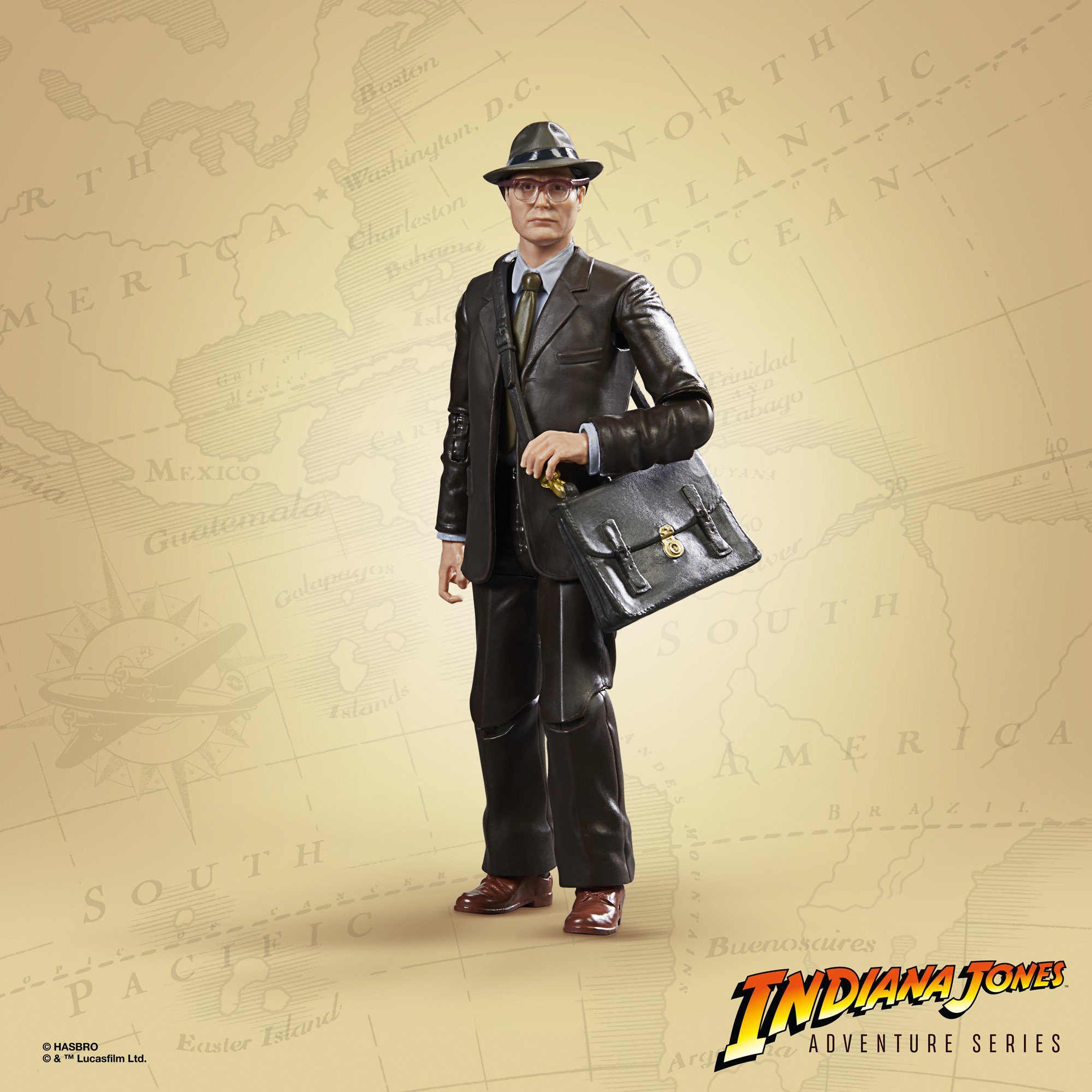 Hasbro Actionfigur Indiana Jones Dial of Destiny Doctor Jürgen Voller Actionfigur