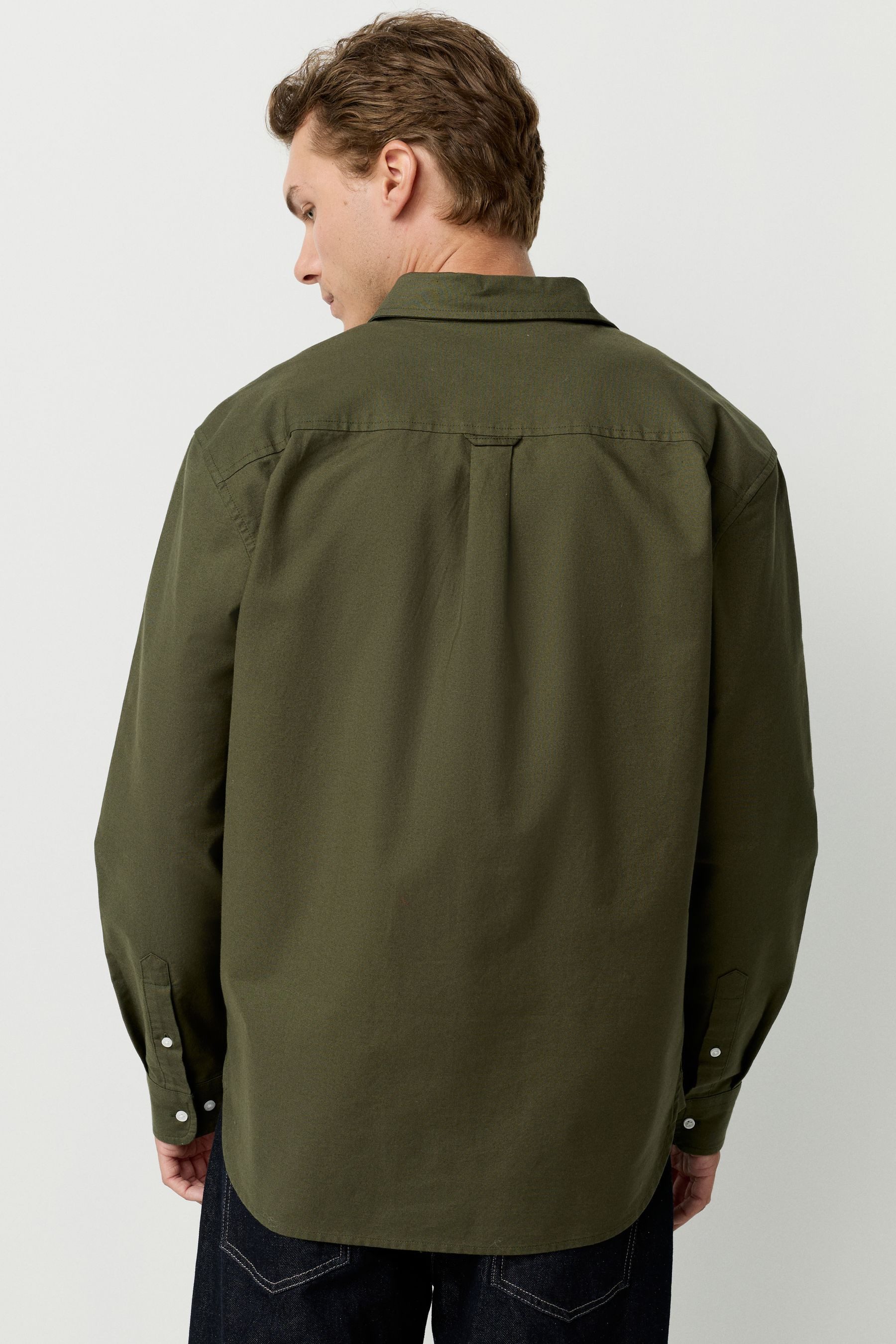 Next Langarmhemd Regular Fit Oxford-Langarmhemd (1-tlg) günstig online kaufen