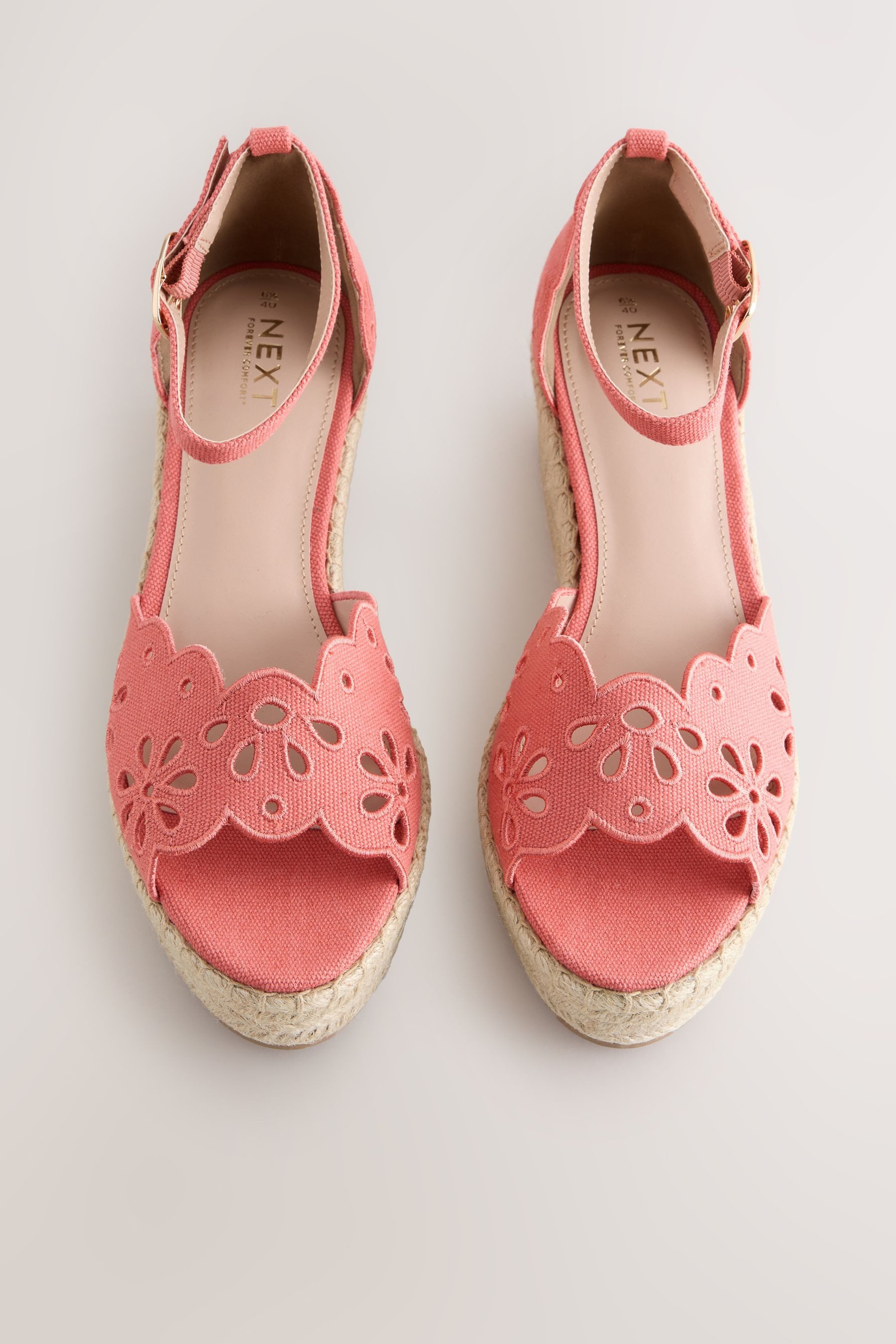 Next Forever Comfort® zehenfreie Keilabsatzschuhe Keilsandalette (1-tlg)