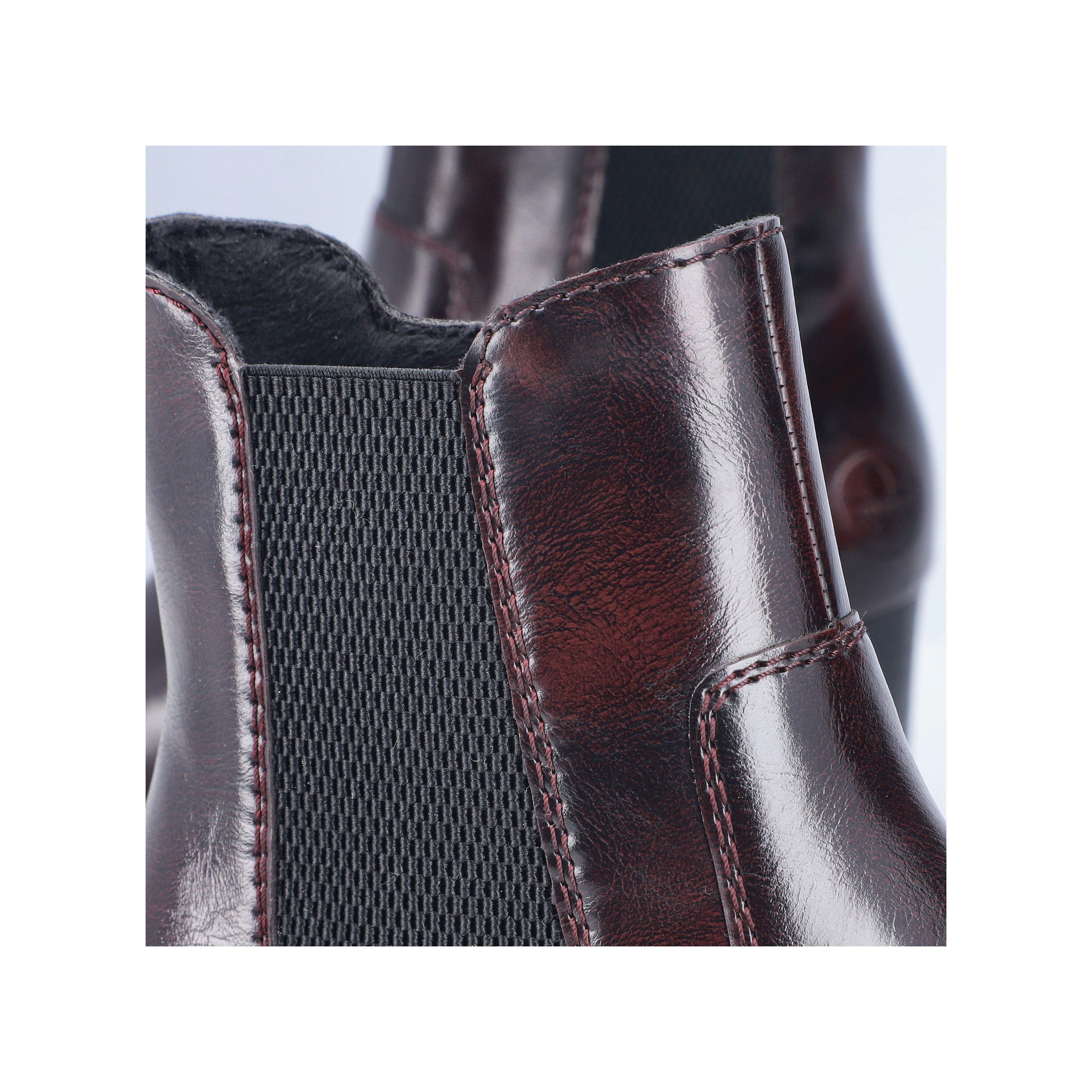 Rieker Chelseaboots Stiefelette mit Stretch und Reißverschluss