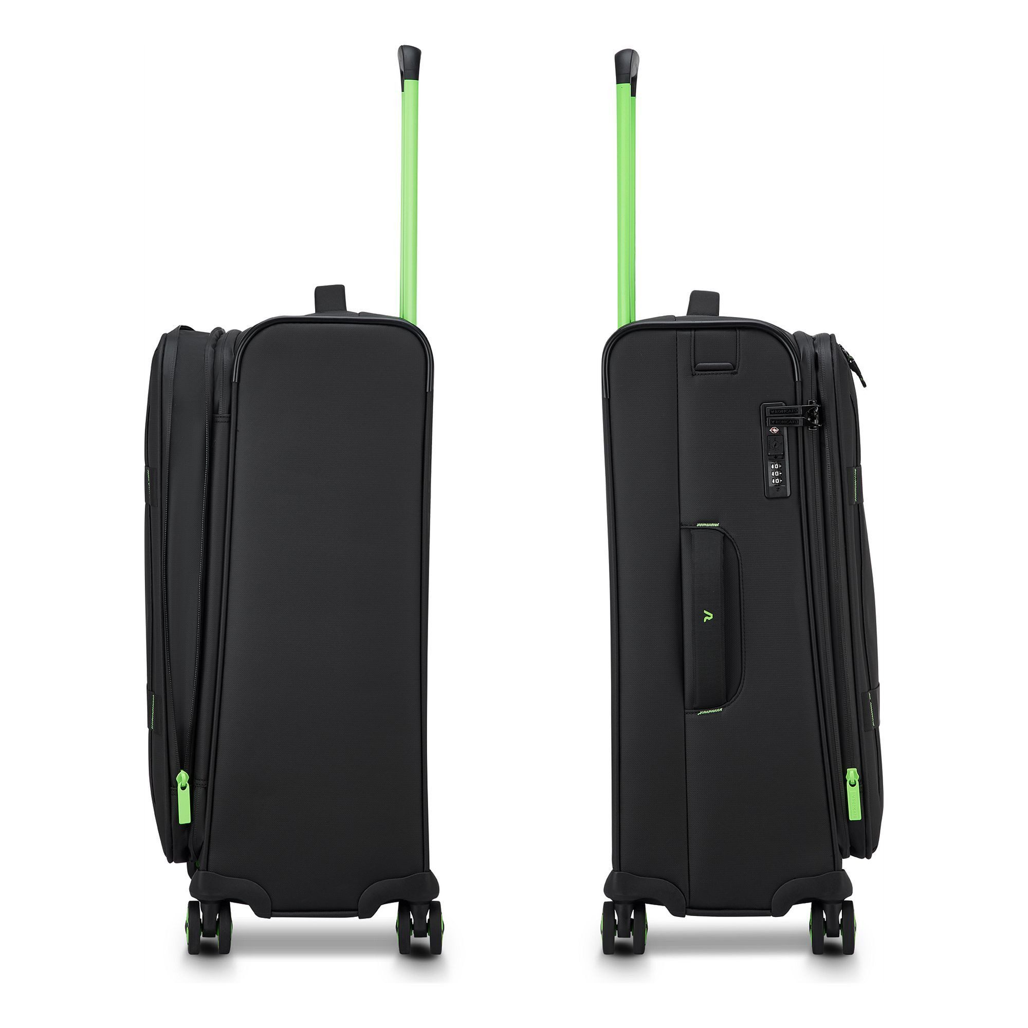 RONCATO Trolleyset Norway, 4 Rollen, (3-teilig, 3 tlg), Polyester