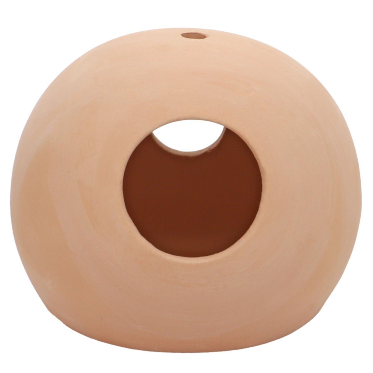 HOBBY Aquariendeko Clay Cave, Höhle für Zwergbuntbarsche, Welse und Garnelen red, Höhle für Zwergbuntbarsche, Welse und Garnelen - red