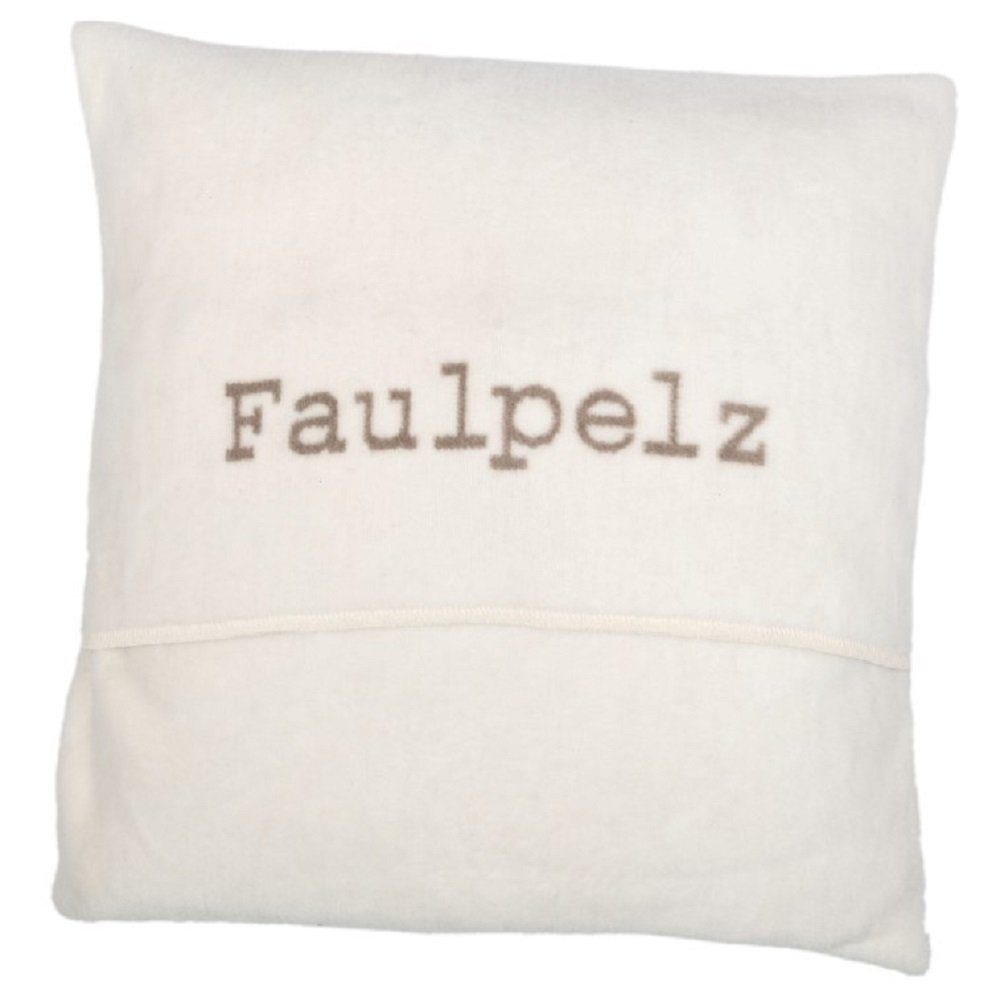 DAVID FUSSENEGGER Kissenhülle Verona 'Faulpelz' 50 günstig online kaufen