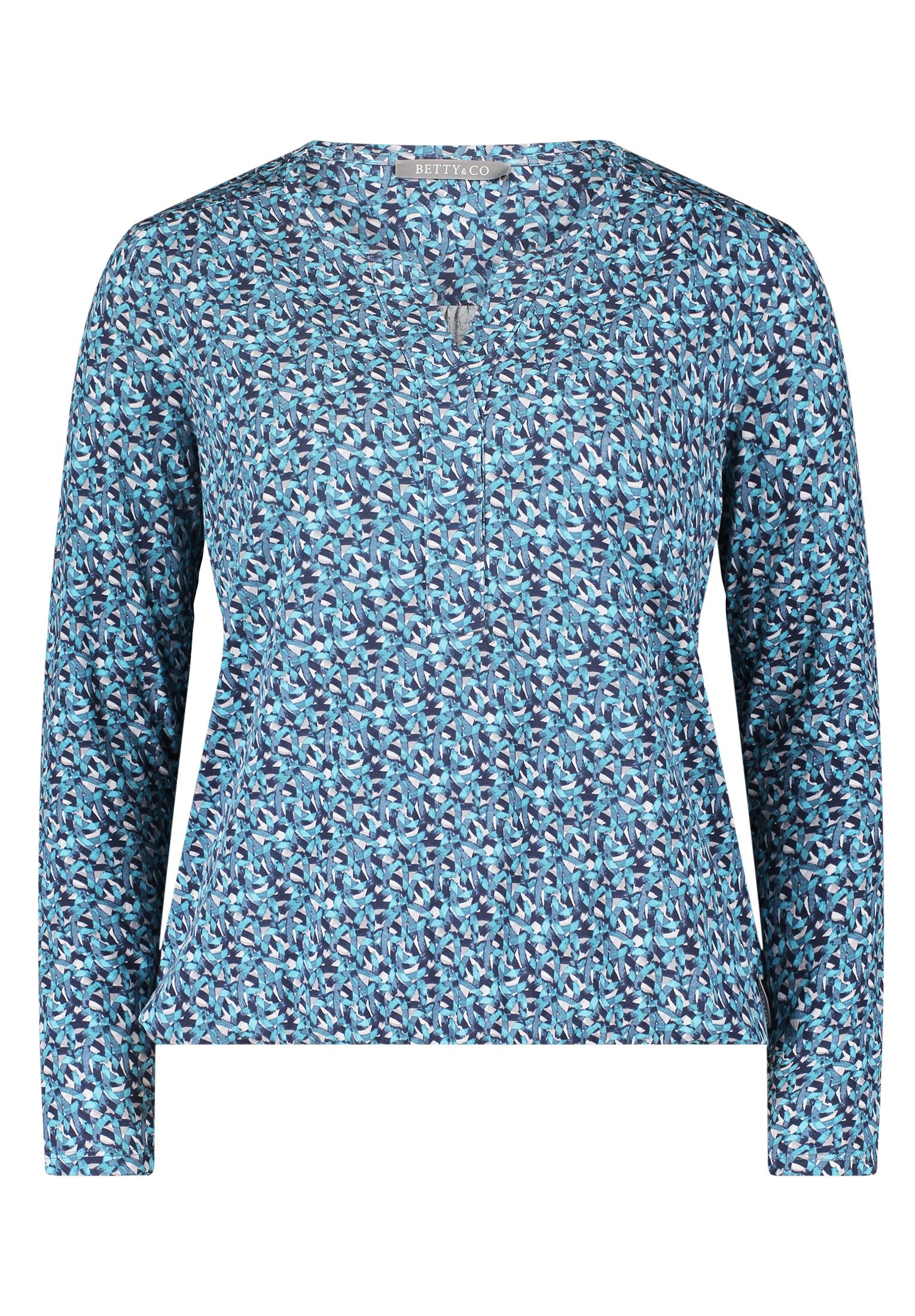Betty&Co Langarmshirt Shirt Kurz 1/1 Arm