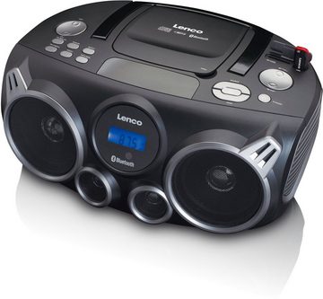 Lenco SCD-100BK Radio mit CD, MP3, BT, USB Radio (FM-Tuner)