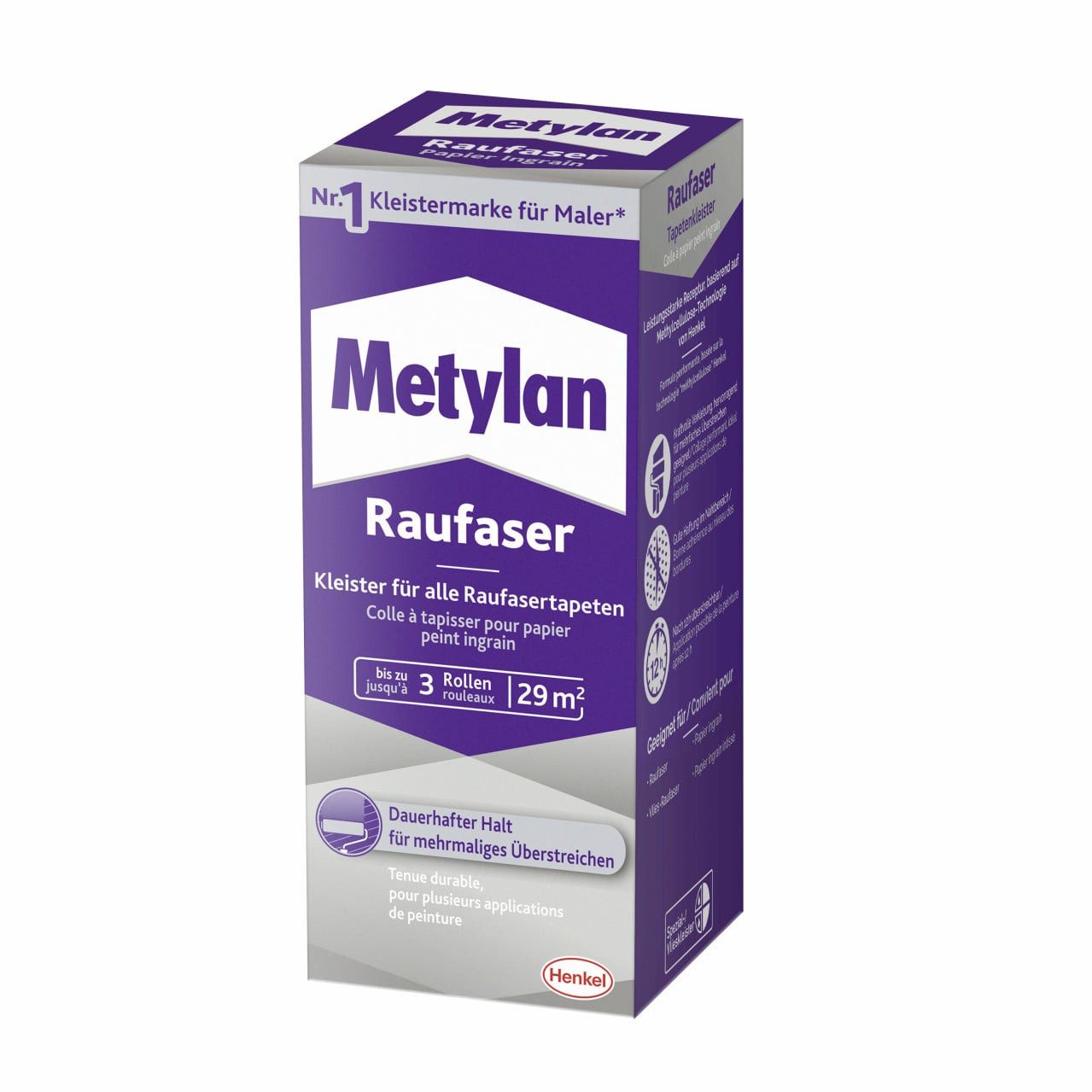 Metylan Kleister Metylan Raufaser Tapetenkleister 180 g Paket