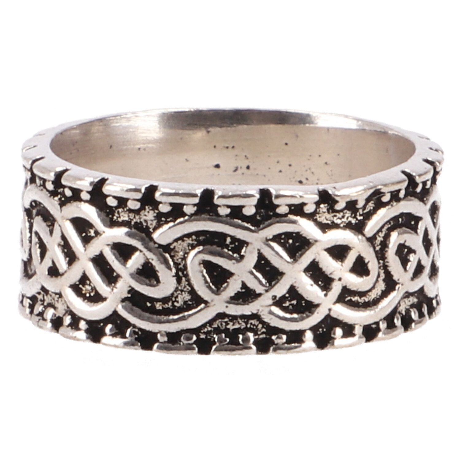 Fingerring Breiter Modeschmuck Ring mit keltischem..