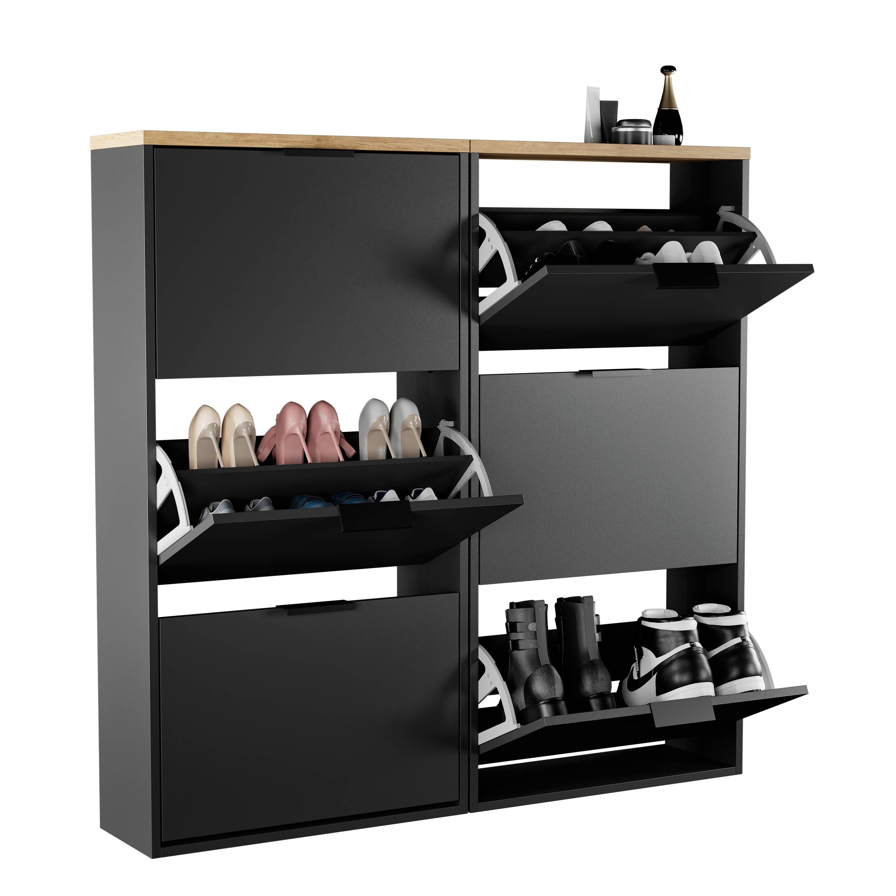 Planetmöbel Schuhschrank Flur Möbel Schuhrank, verschiedene Farben (Schuhsc günstig online kaufen