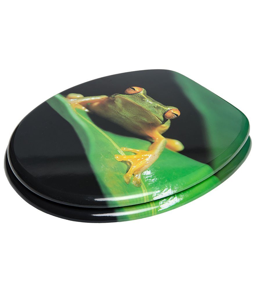 Sanilo WC-Sitz Frosch-Grün, universell, leichte Montage, günstig online kaufen