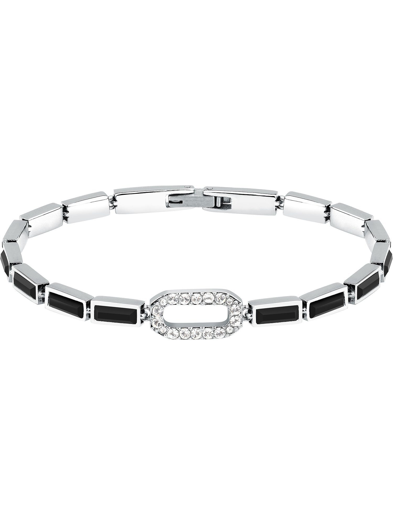 KARL LAGERFELD Armband Karl Lagerfeld Damen-Armband Edelstahl 15 Kristall