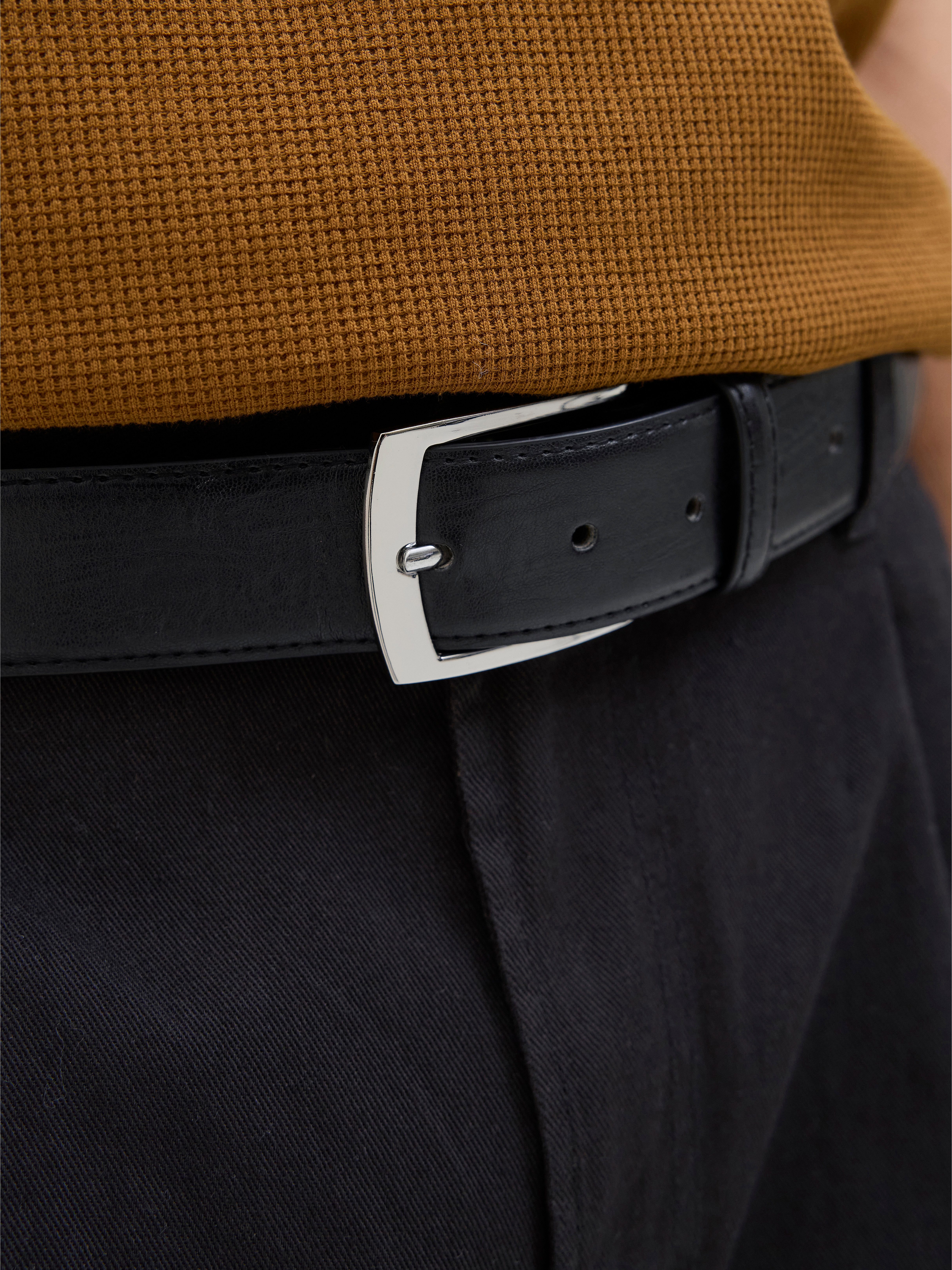 Jack & Jones Ledergürtel JACMARKUS BELT NOOS