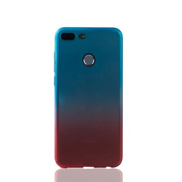 König Design Handyhülle Huawei Honor 9 Lite, Huawei Honor 9 Lite Handyhülle 360 Grad Schutz Full Cover Mehrfarbig