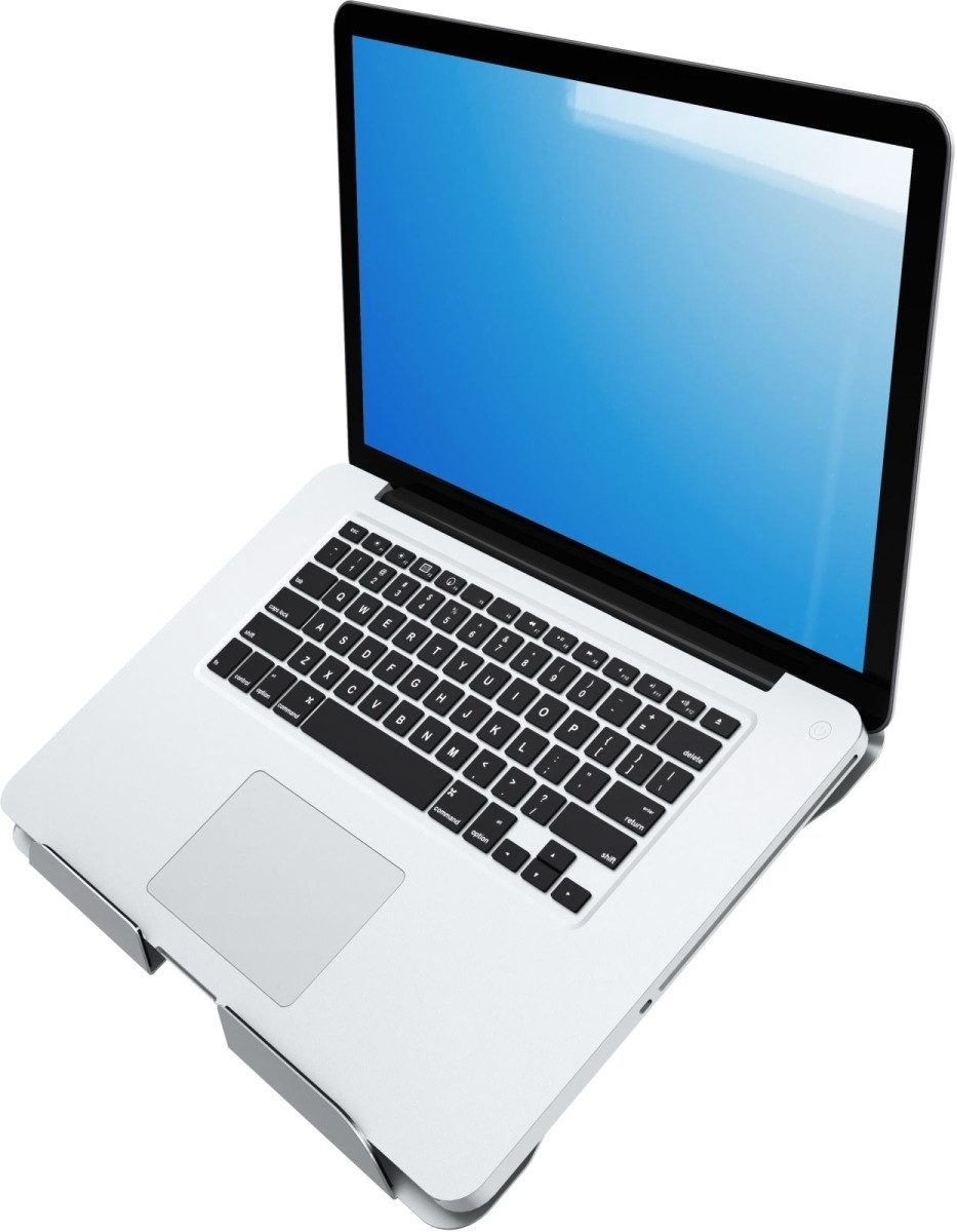 Dataflex Monitor-Halterung Notebookhalterung Viewmate Option 972 silber