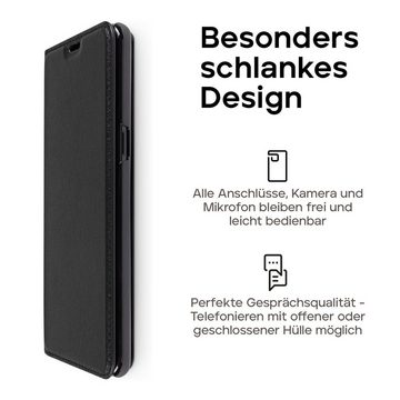 wiiuka Handyhülle suiit Hülle für Samsung Galaxy S8, Klapphülle Handgefertigt - Deutsches Leder, Premium Case