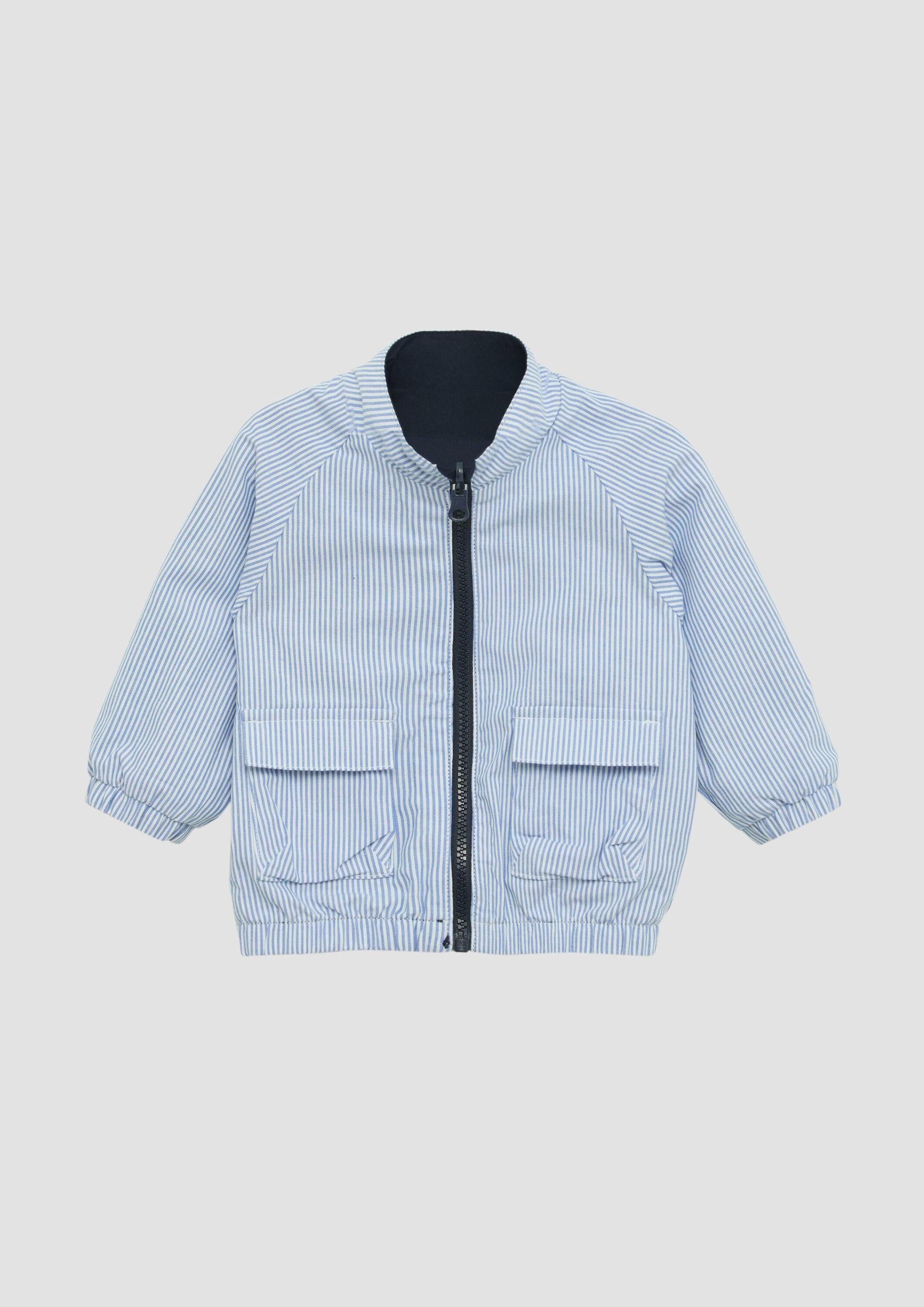 s.Oliver Funktionsjacke Outdoor-Jacke Leichte Wendejacke mit Printdetail