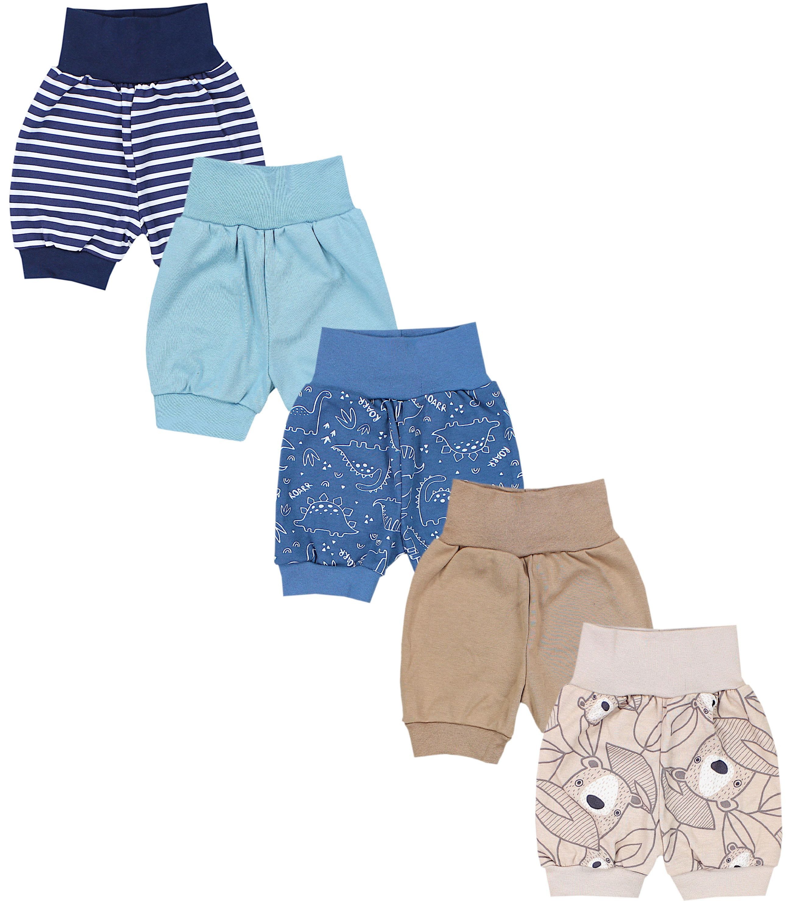TupTam Pumphose TupTam Unisex Baby Pumphose Sommershorts Baumwolle 5er Pack