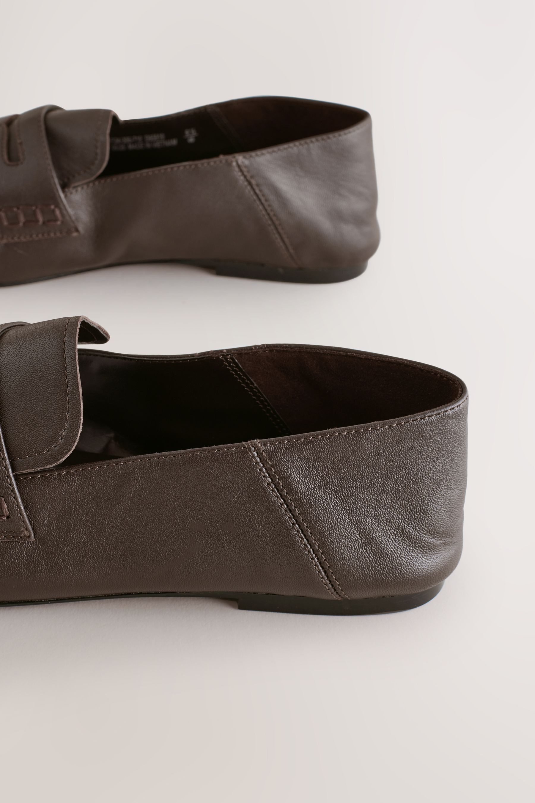 Next Forever Comfort® Leder-Loafer mit platter Ferse Loafer (1-tlg)