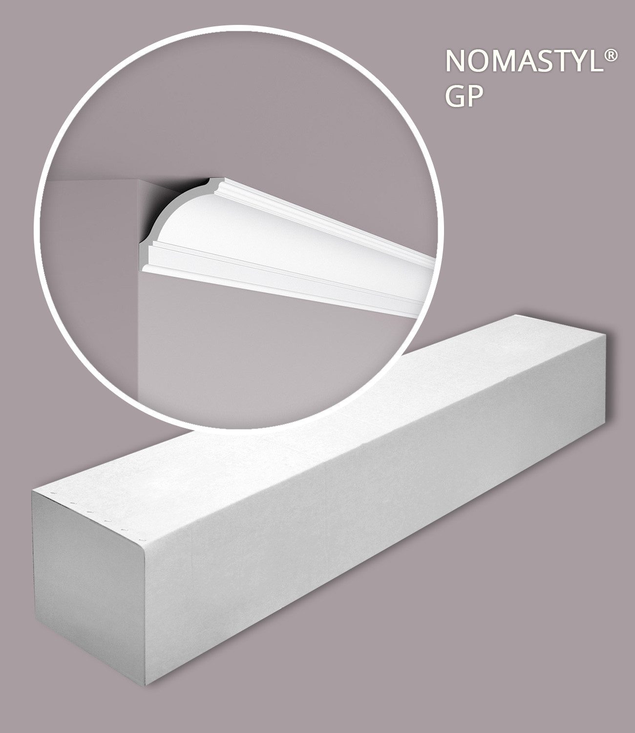 NOËL & MARQUET by nmc Deckenleiste NMC GP-box-10 Eckleisten 1 Karton SET mit 10 Stuckleisten 20 m, kleben, Extrudiertes Polystyrol (LDPS), 10-St., 1 x Karton SET, Eckleisten 1 Karton SET mit 10 Stuckleisten 20 m