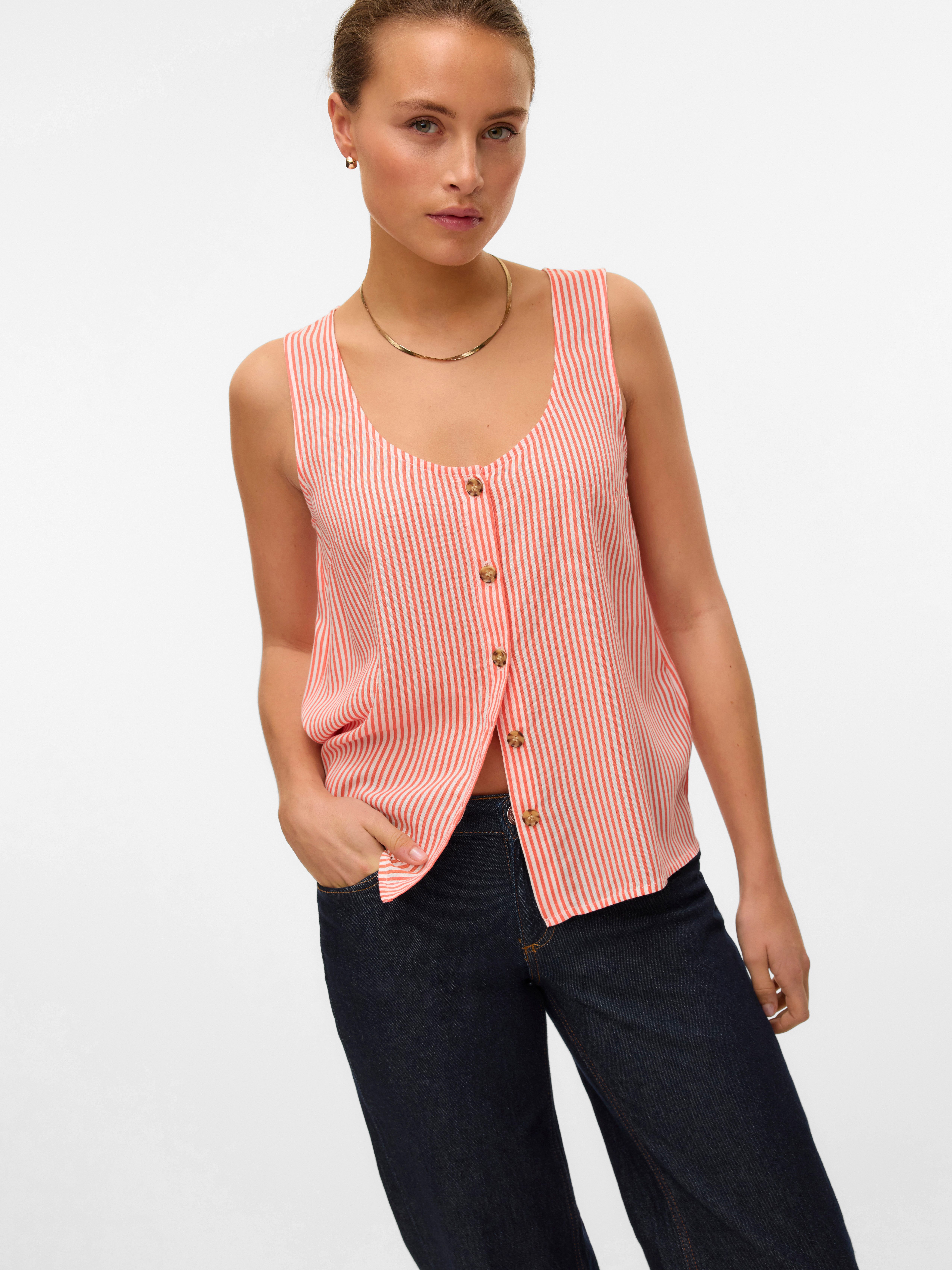 Vero Moda Blusentop VMBUMPY SL SHIRT günstig online kaufen