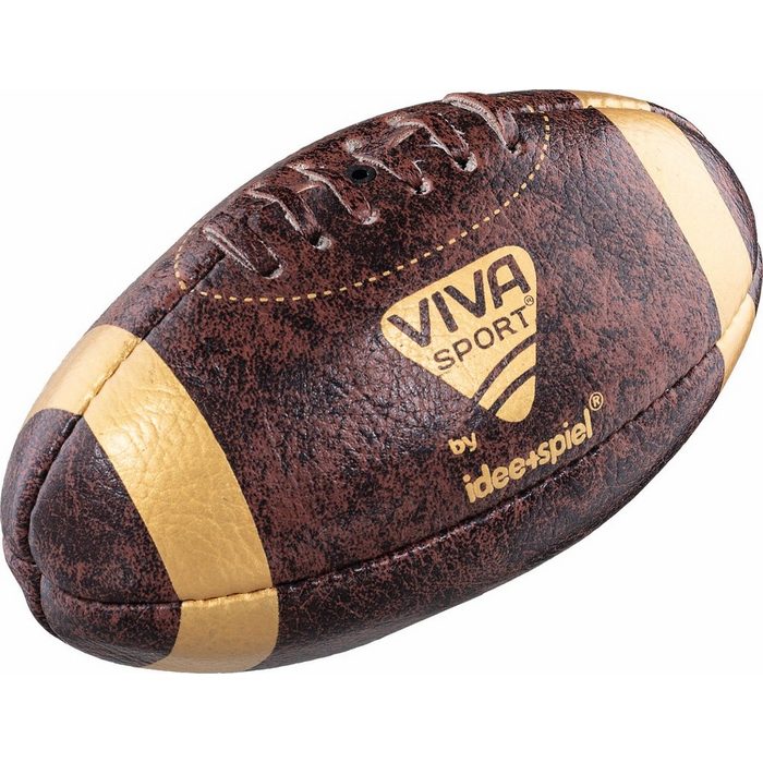Idee+Spiel Spielball VIVA-SPORT Ball Football Mini-Football RETRO braun