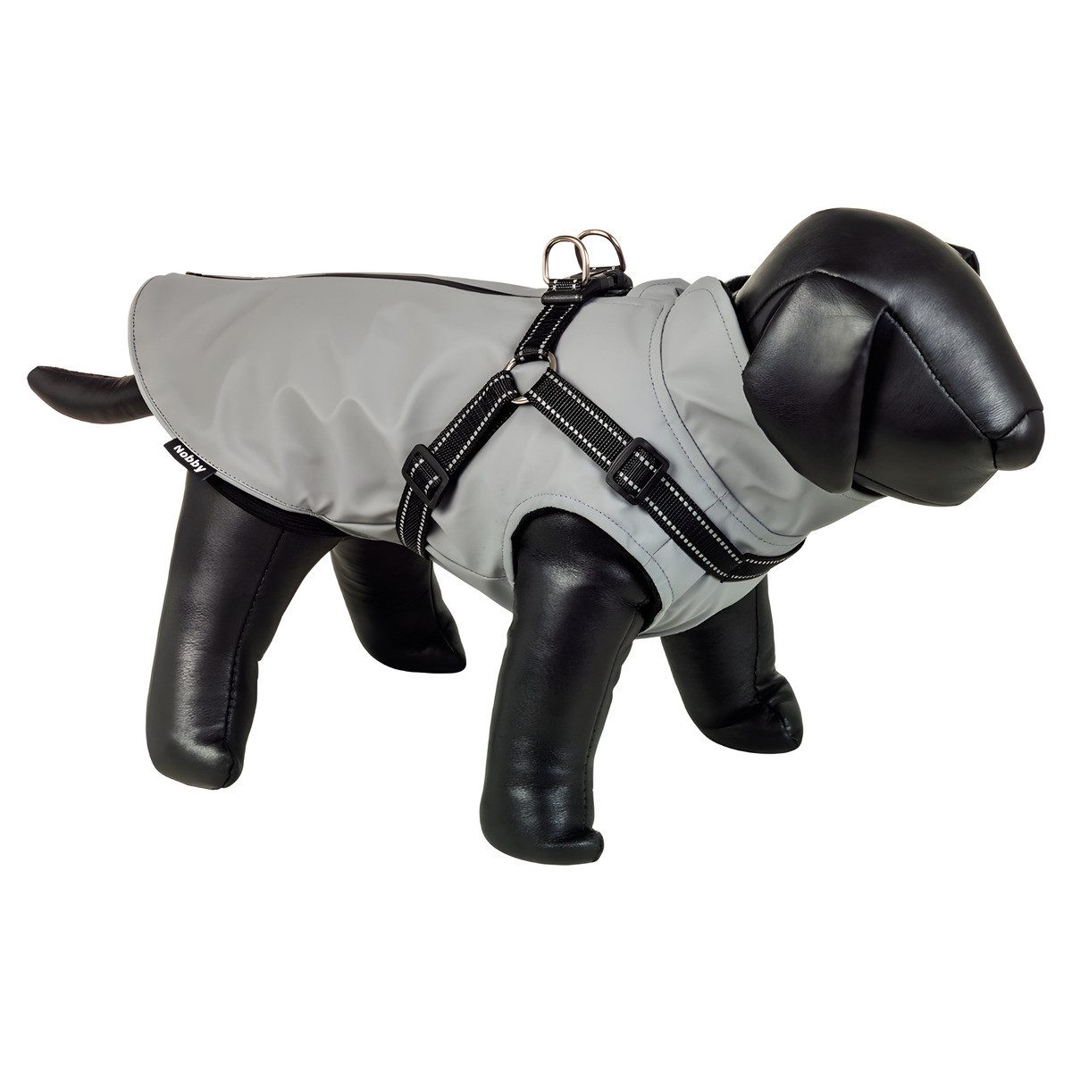 Nobby Hunderegenmantel Regenmantel Anteka 2 in 1 grau