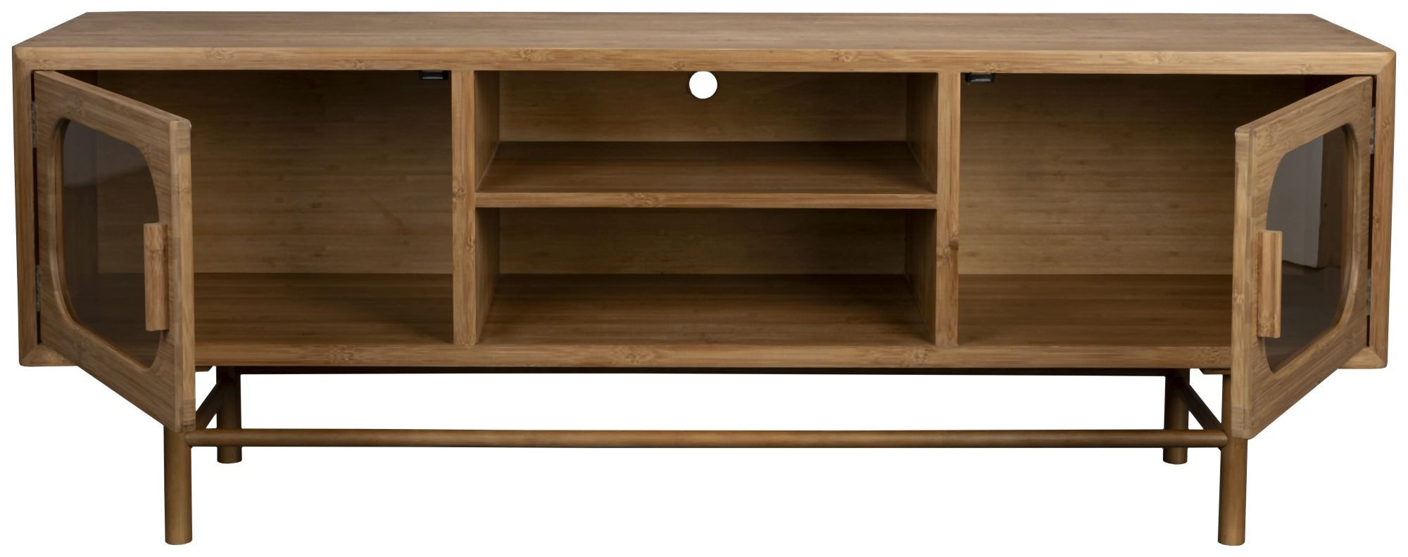 Dutchbone TV-Board Sideboard TV-Board CAROUN aus carbonisiertem Bambus von DutchBone