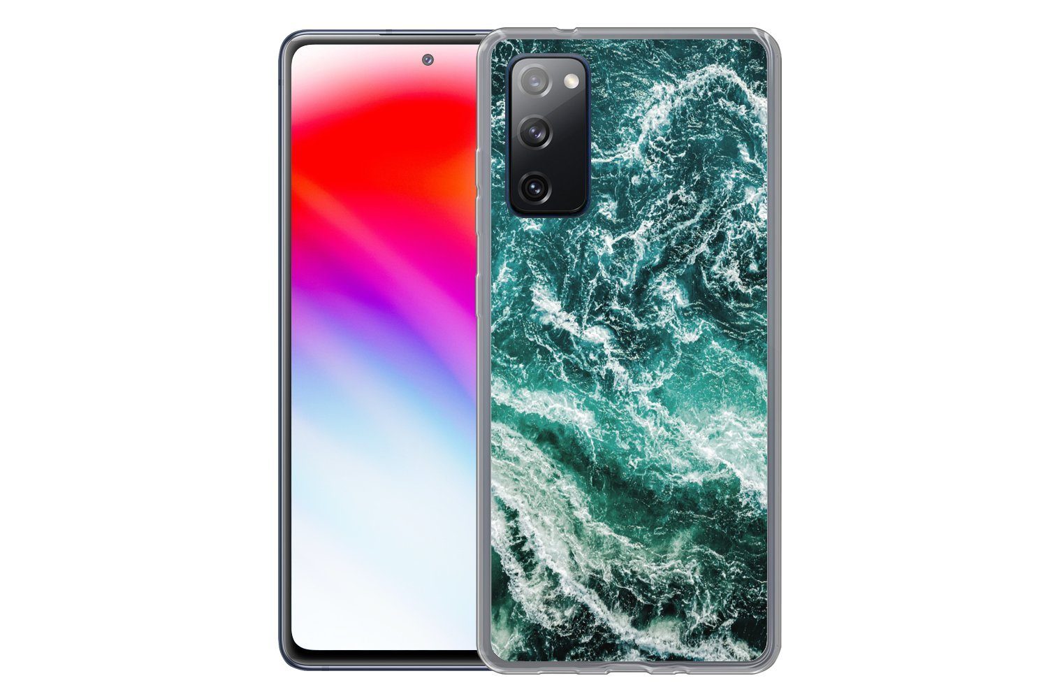 MuchoWow Handyhülle für Samsung Galaxy S20 FE Marmor - Gemustert - Natursteine, Phone Case, Silikon, Schutzhülle Dünn