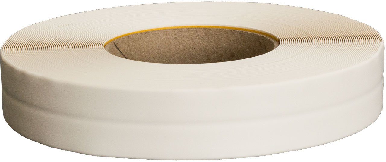 Lemodo Sockelleiste Knickwinkel selbstklebend, L: 500 cm, H: 1.8 cm, 1-St., 1 Stück á 25m, 18mm breit, 25m länge, doppelseitiges Klebeband