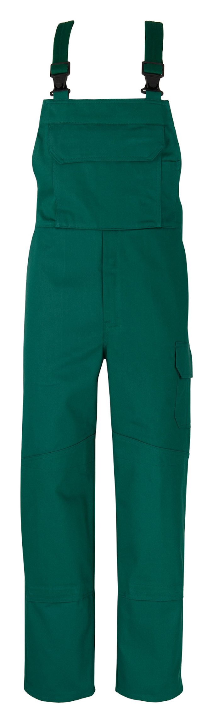 BEB Arbeitslatzhose beb HANDWERK Herren Latzhose BASIC Baumwolle Grün