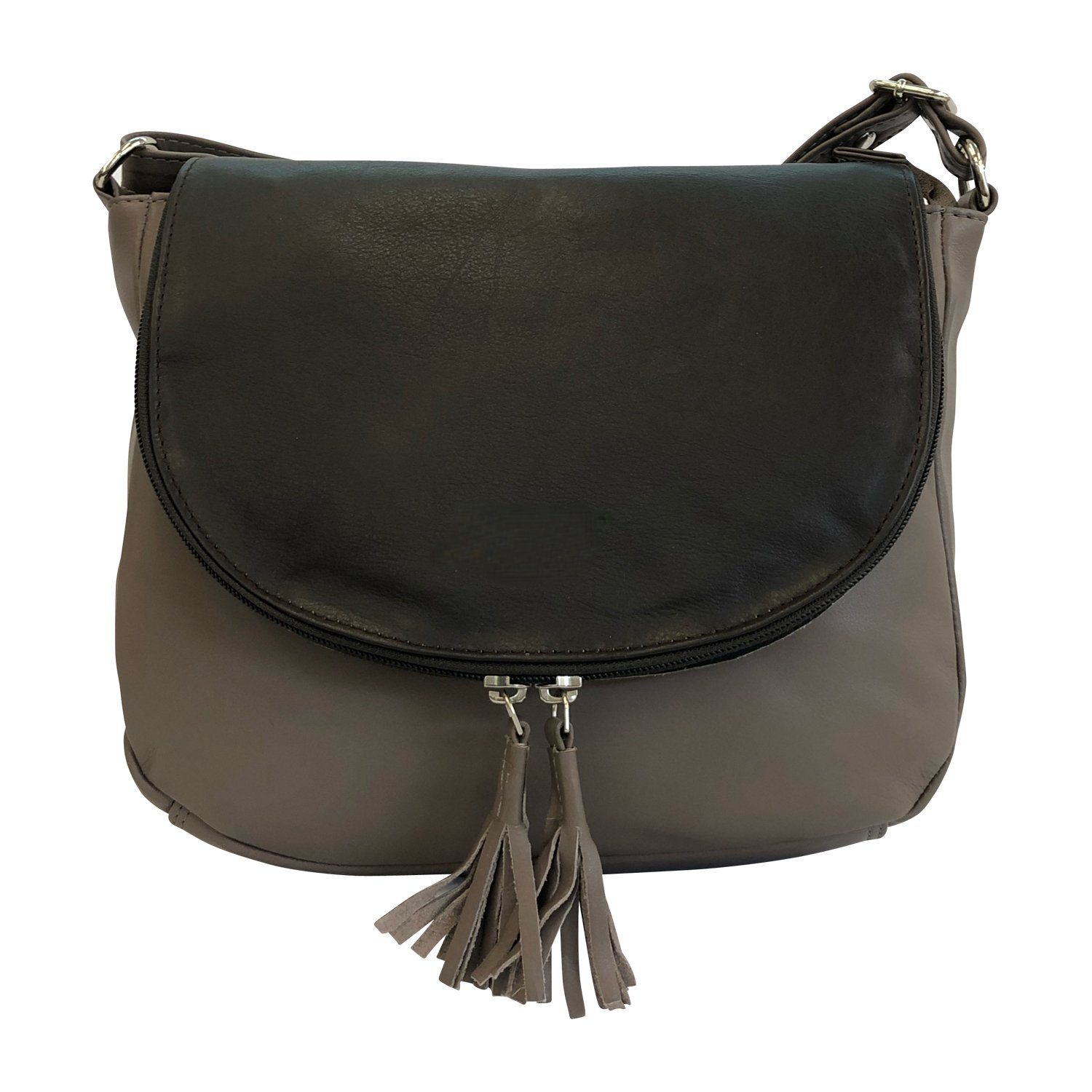 Cinino Handtasche Ella, Ledertasche Umhängetasche günstig online kaufen