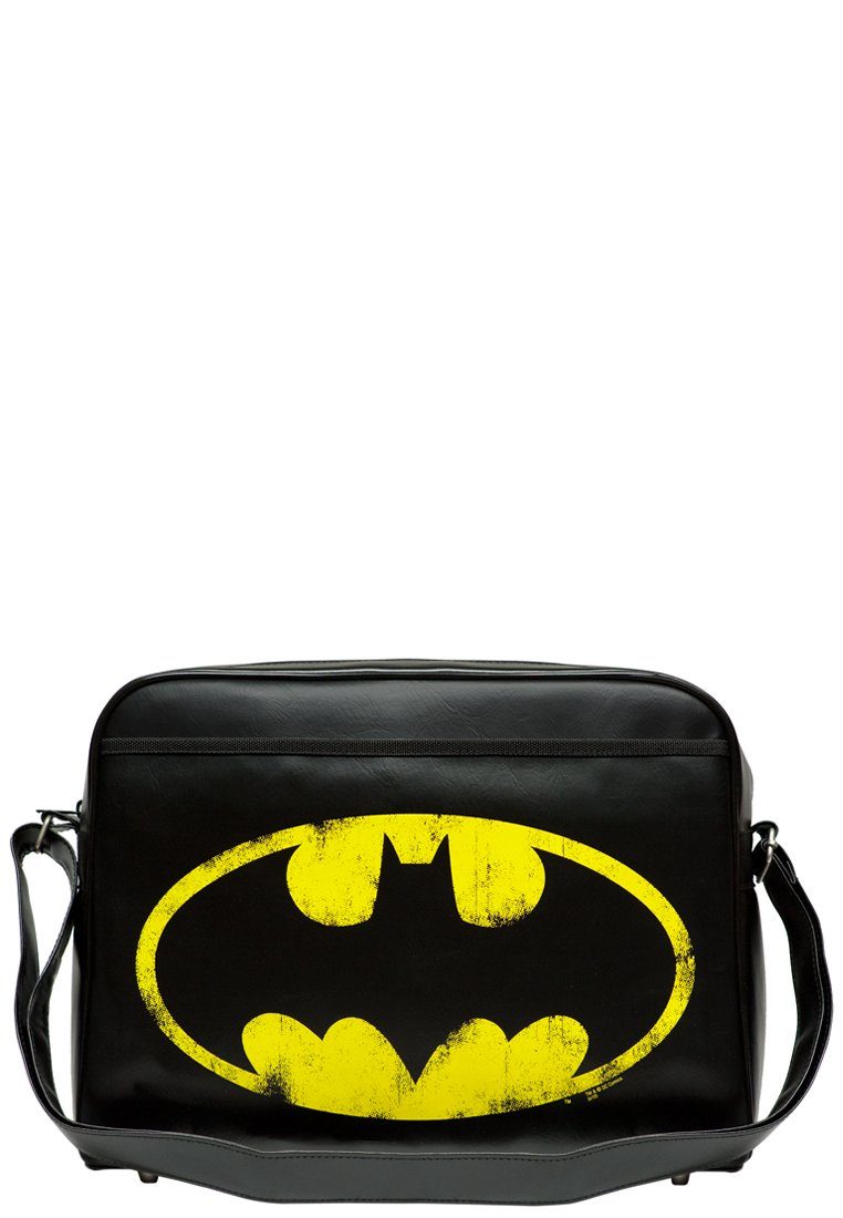 LOGOSHIRT Schultertasche Batman - Logo, mit coolem Batman-Logo
