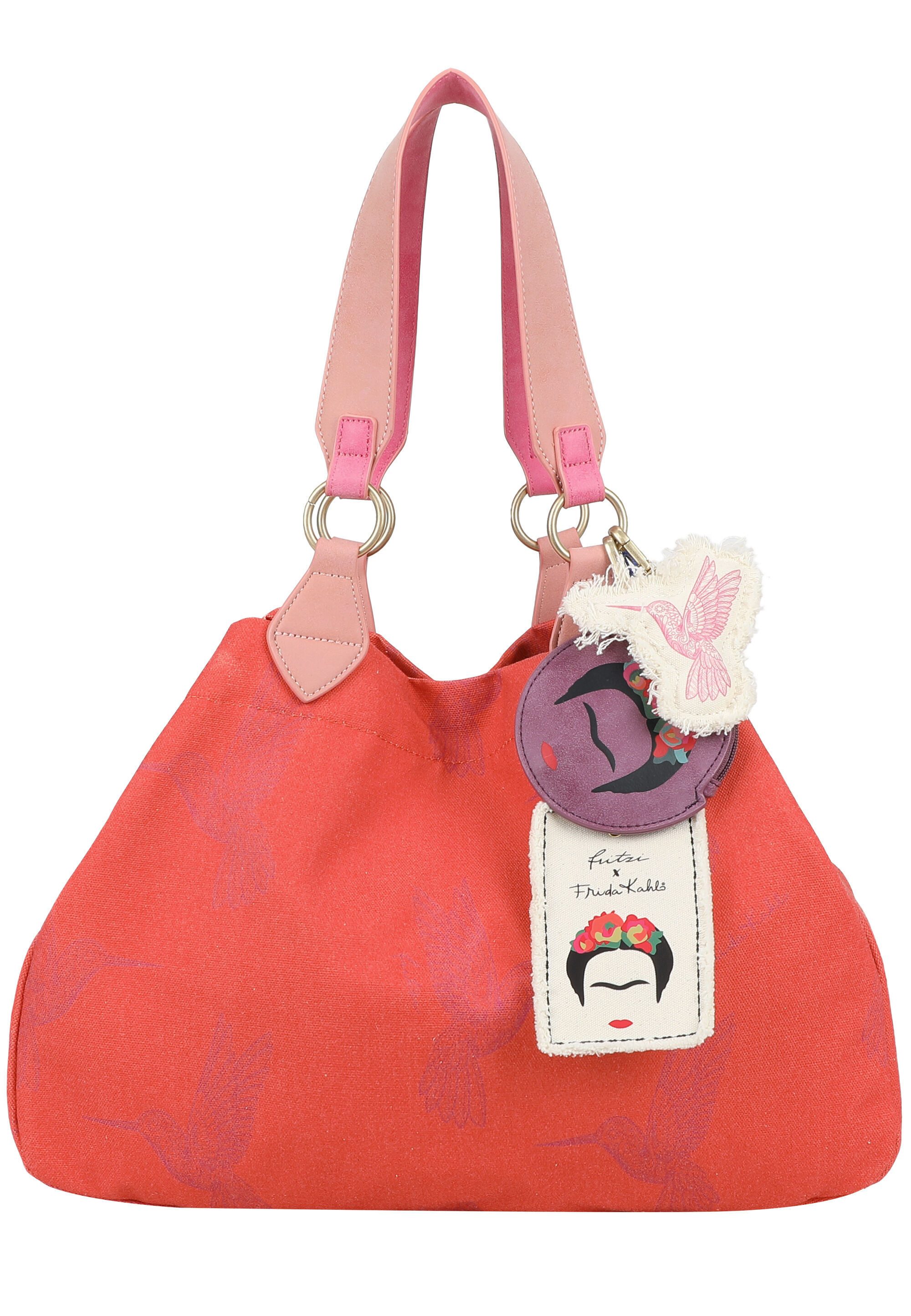 Fritzi aus Preußen Shopper Fritzi x Frida Kahlo, mit Kolibri-Print