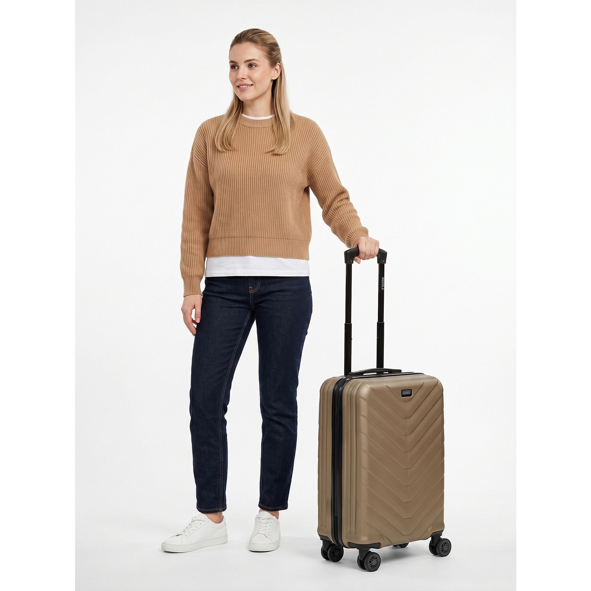 Redolz Handgepäck-Trolley Essentials 07, 4 Rollen, ABS