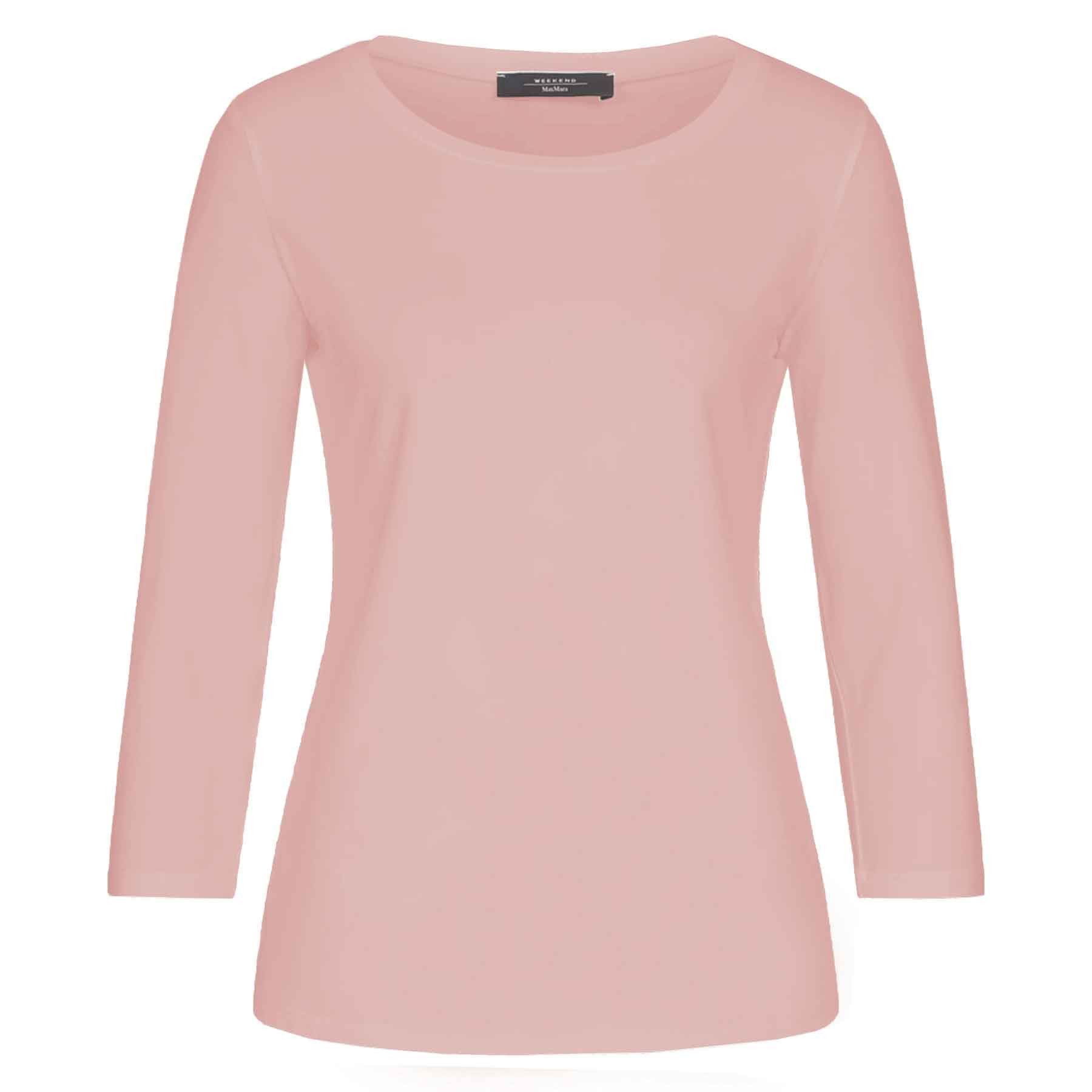 WEEKEND BY MAX MARA Langarmshirt WEEKEND MAX MARA Langarmshirt MULTIA aus Baumwolle - Rosa