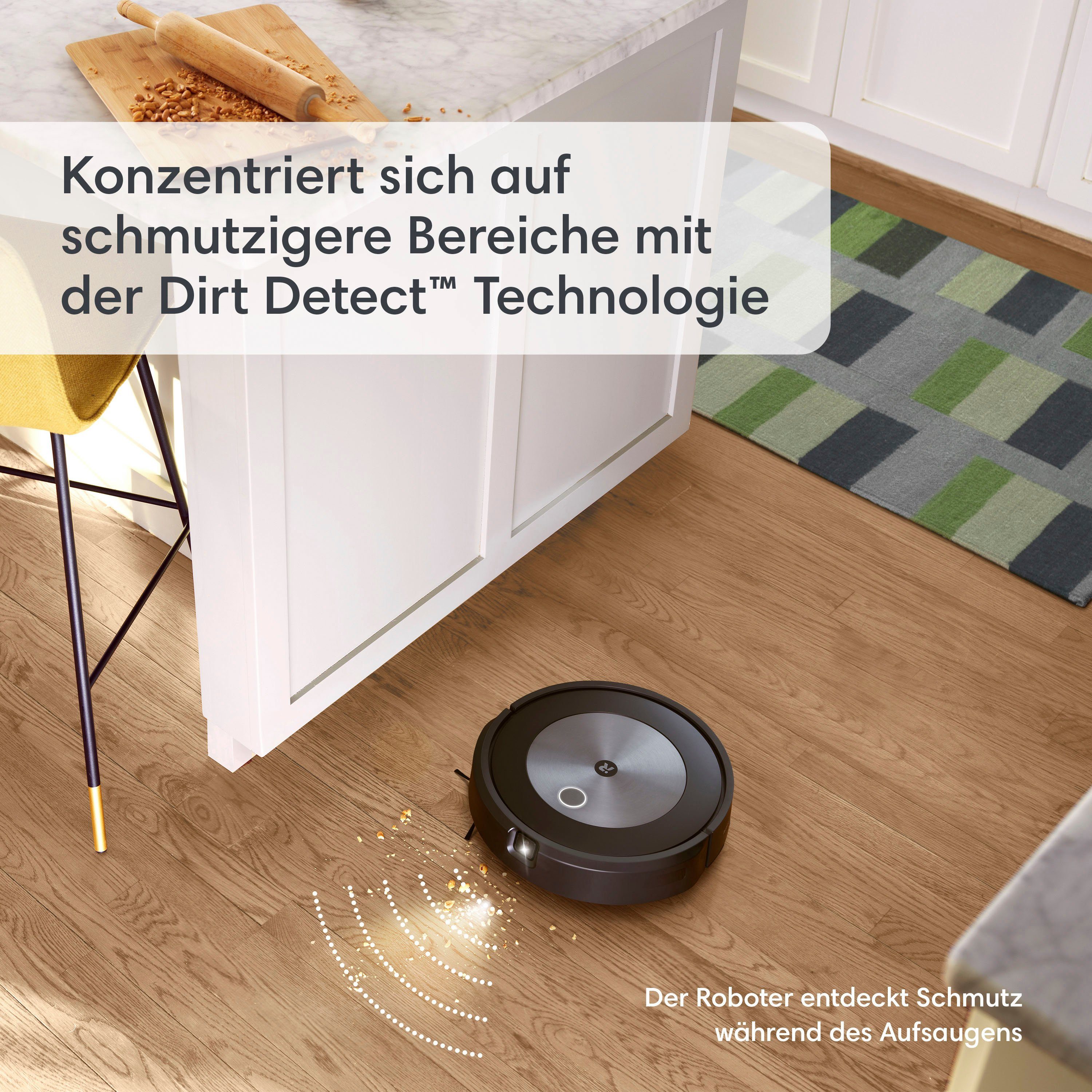Roomba j5578 iRobot Nass-Trocken-Saugroboter Combo