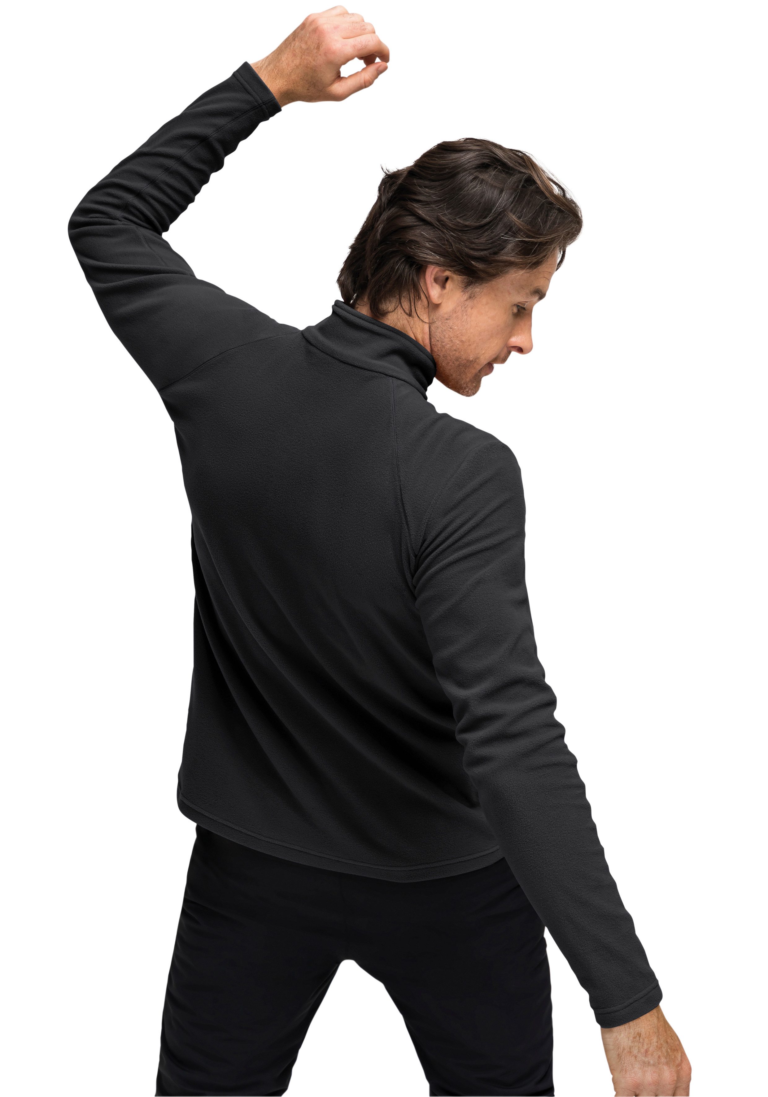 Maier Sports Fleecepullover Dennis Herren Fleece, funktioneller Midlayer, Half-Zip, Regular Fit – Bild 5 von 5