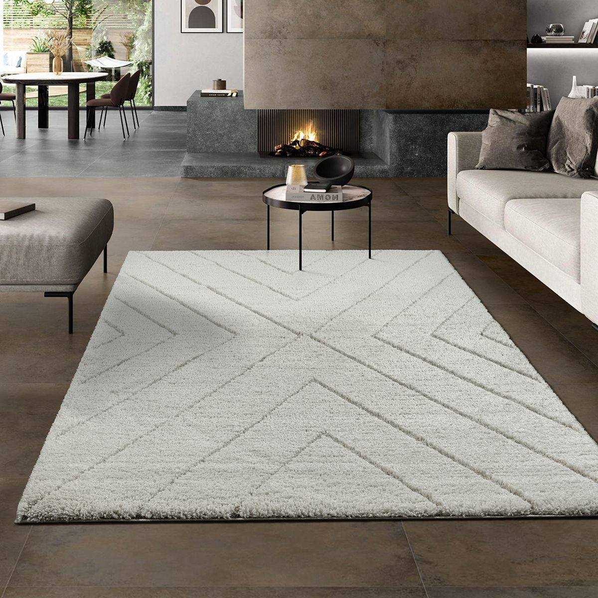 the carpet Teppich Bahar Shaggy, rechteckig, Höhe: 30 mm, Shaggy eleganter günstig online kaufen