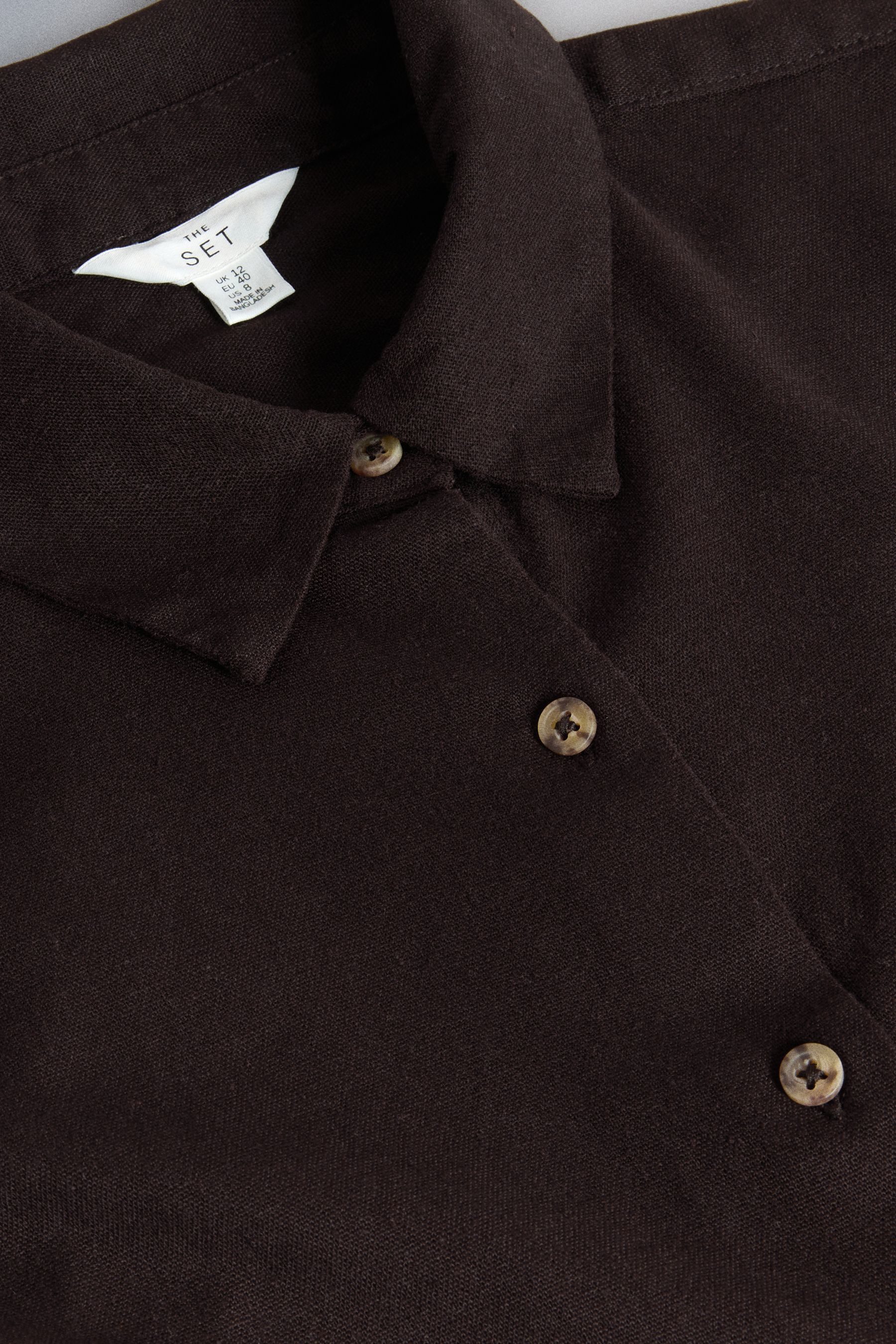 The Set Hosenanzug The Set Hemd und Hose im 2-teiligen Co-ord-Set (2-tlg)