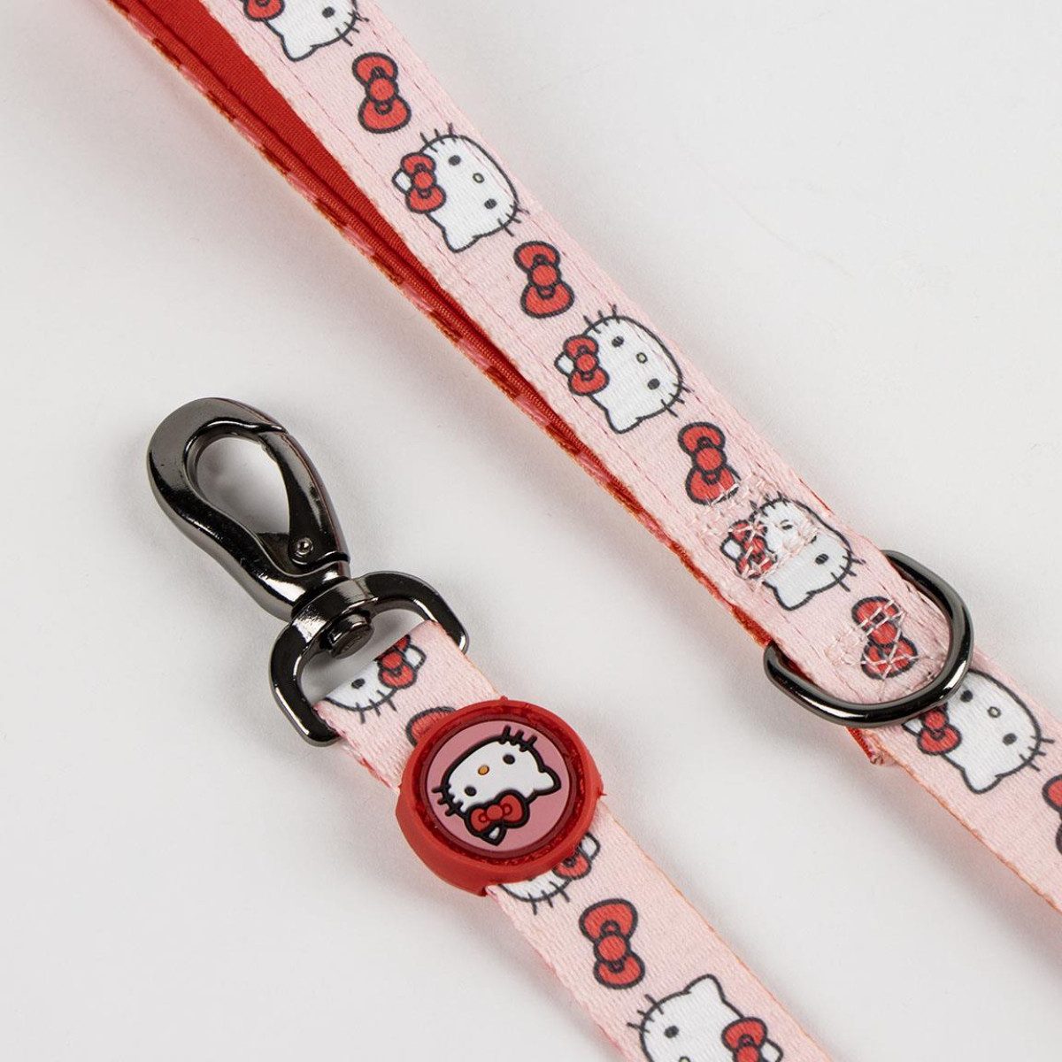 Cerda Hundeleine Hello Kitty - Hundehalsband M Größe mit Metallclip – Verstellbar, Polyester – Bild 2 von 5