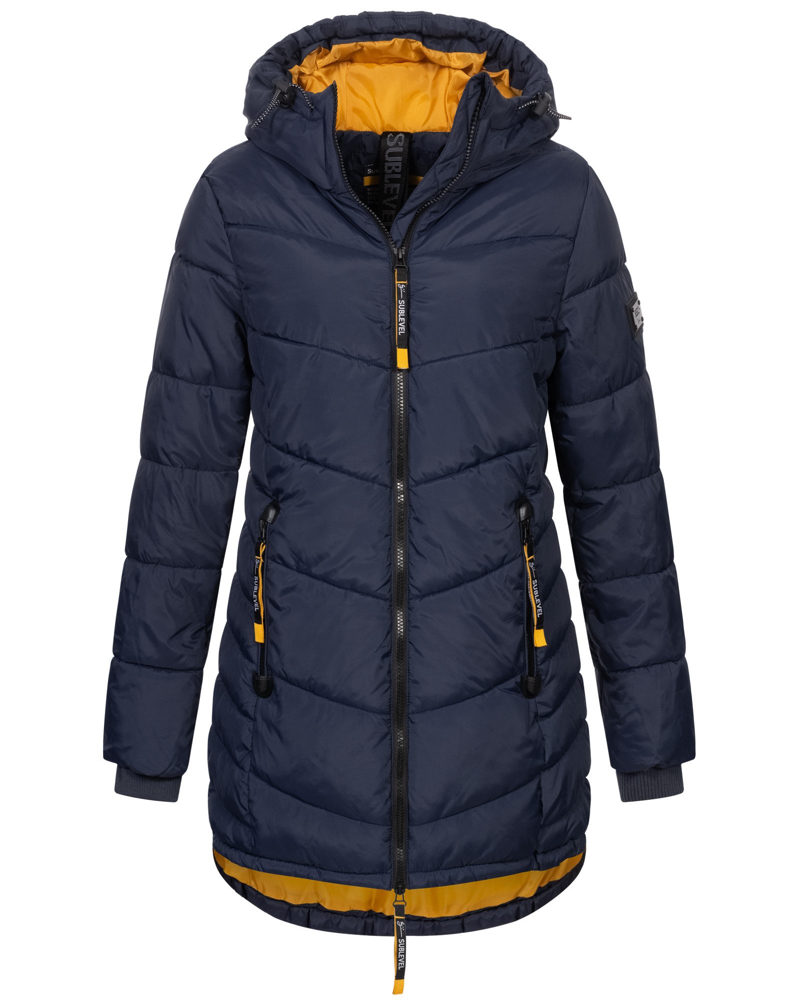 SUBLEVEL Steppjacke Damen Winter Jacke Mantel günstig online kaufen