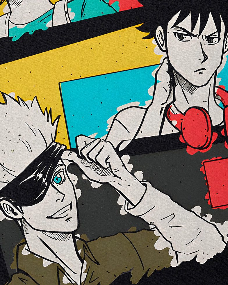 style3 T-Shirt Tokyo Squad jujutsu kaisen anime japan manga günstig online kaufen