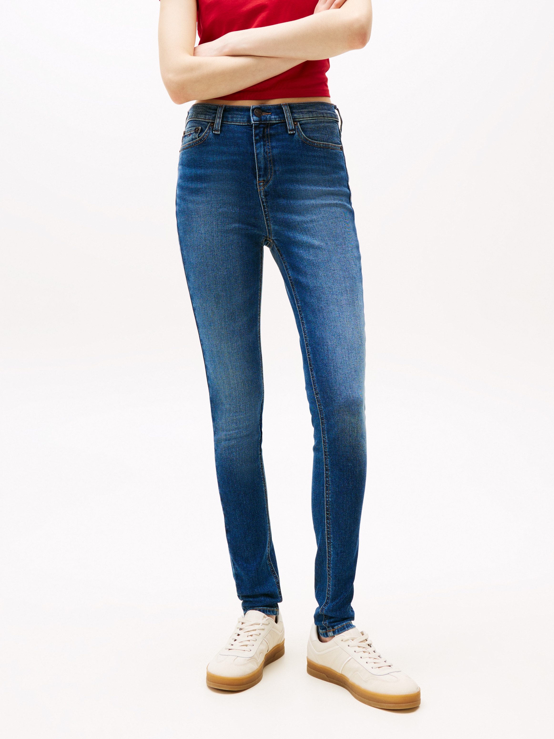 Tommy Джинсы Skinny-fit-Jeans Nora Mid Rise Skinny Fit