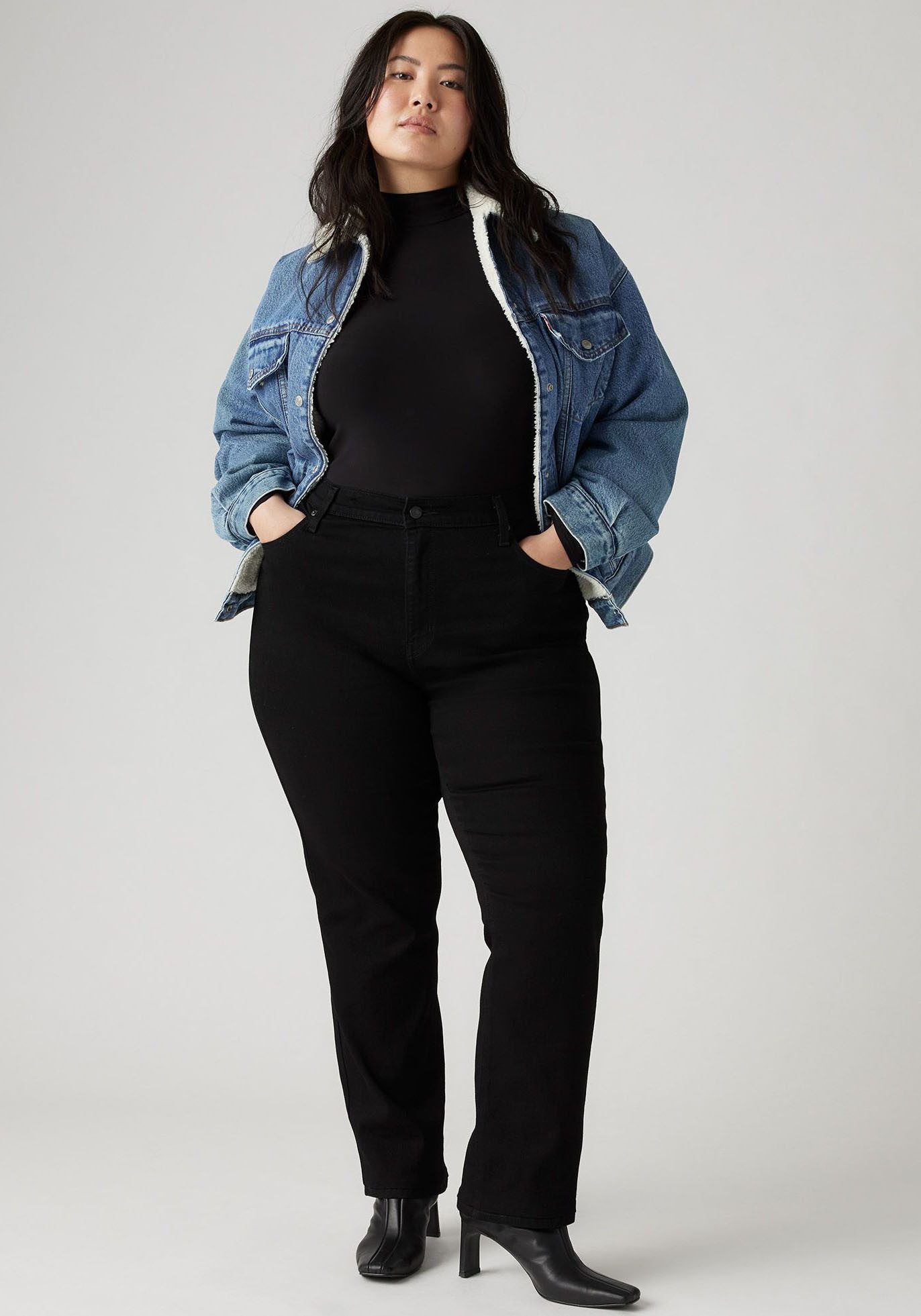 Levi's® Plus Straight-Jeans 724 PL HR STRAIGHT günstig online kaufen