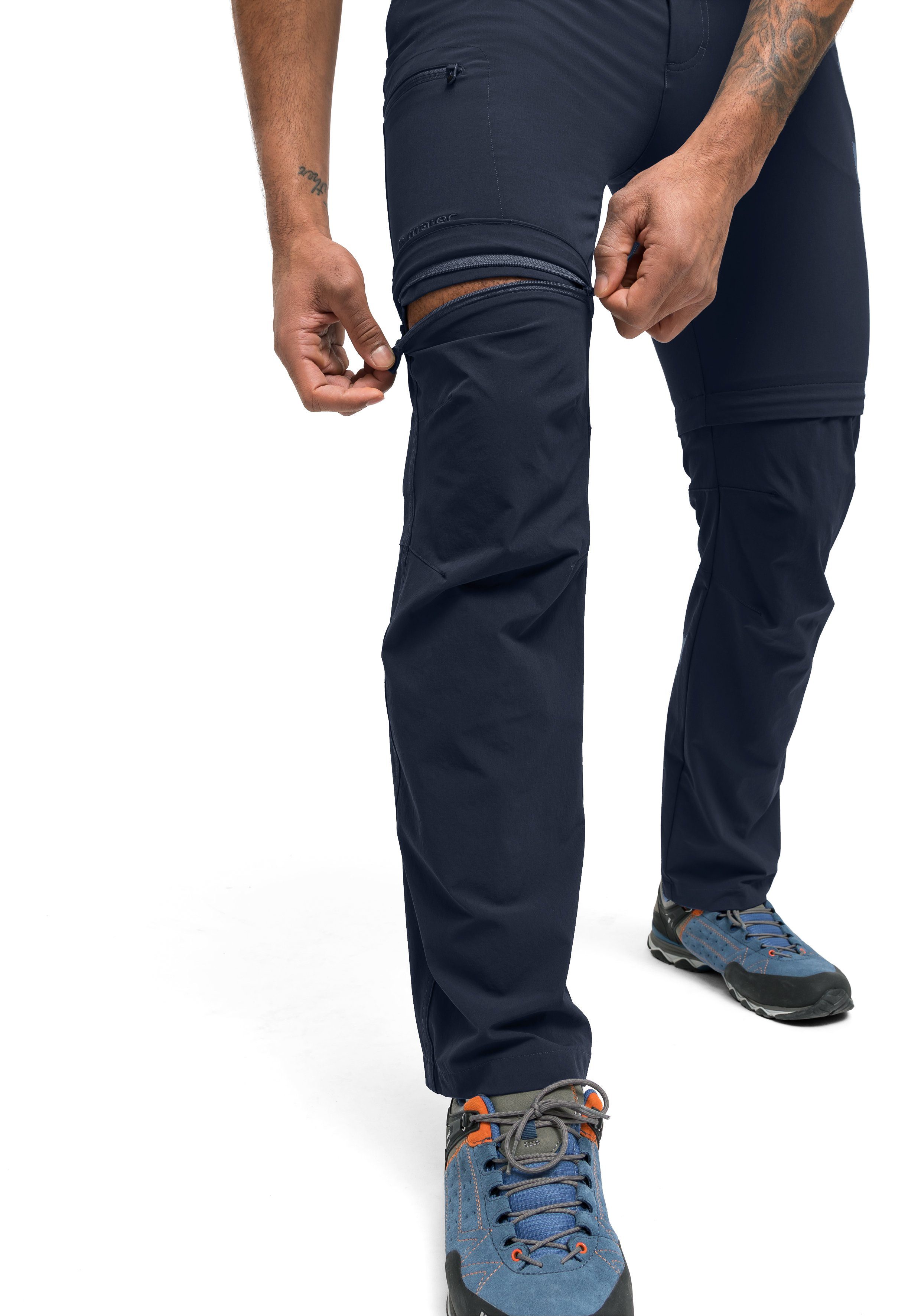 Maier Sports Outdoorhose Tajo 2 Herren Zip-Off Wanderhose, atmungsaktive Trekkinghose, Regular Fit
