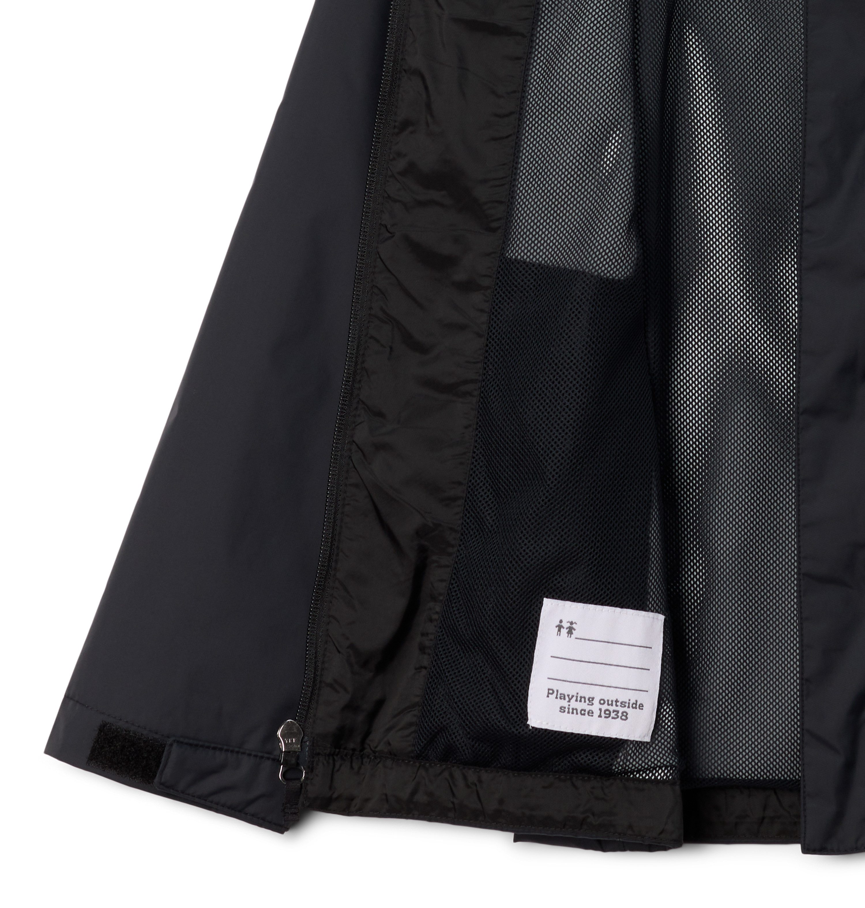 Columbia Regenjacke Watertight II Jacket für Jugendliche, wasserdicht, winddicht, mit Kapuze und Gummizug